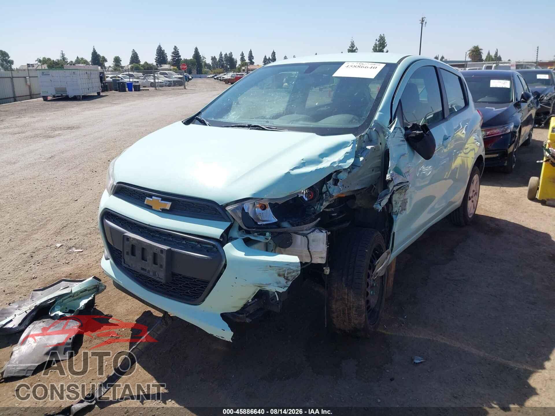 CHEVROLET SPARK 2017 - KL8CB6SA1HC752437