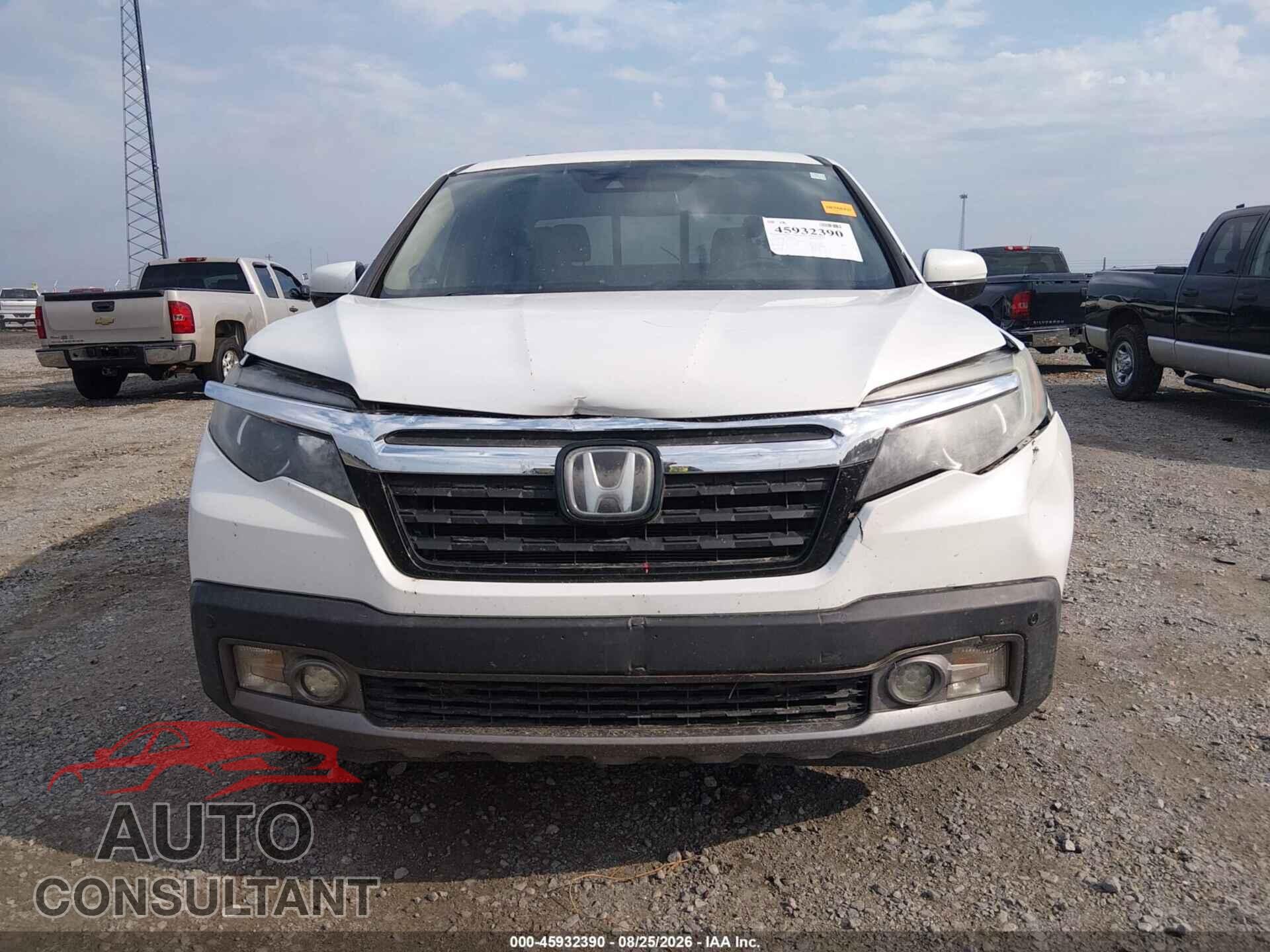 HONDA RIDGELINE 2020 - 5FPYK3F74LB000132