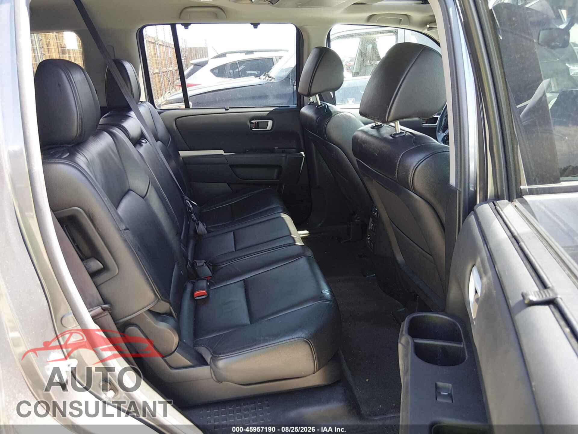 HONDA PILOT 2012 - 5FNYF4H96CB042738