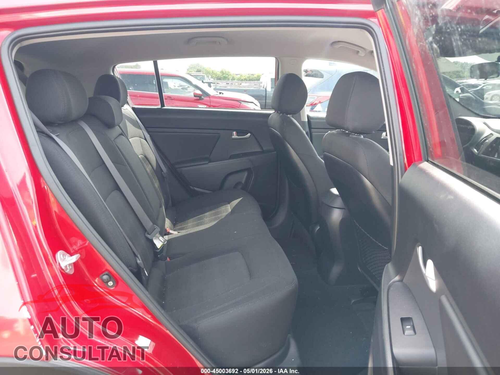 KIA SPORTAGE 2012 - KNDPBCA28C7201621