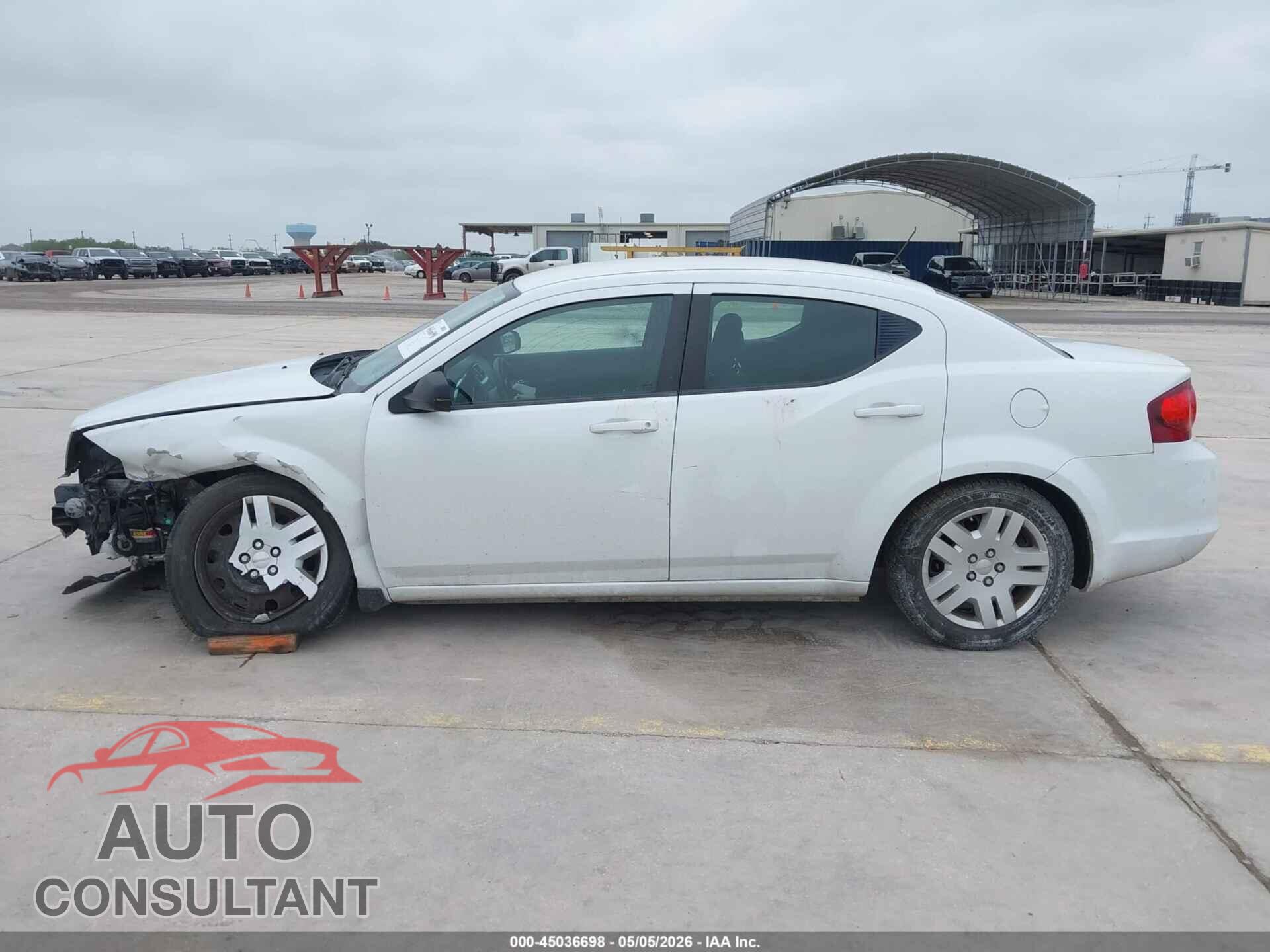 DODGE AVENGER 2013 - 1C3CDZAB2DN752110