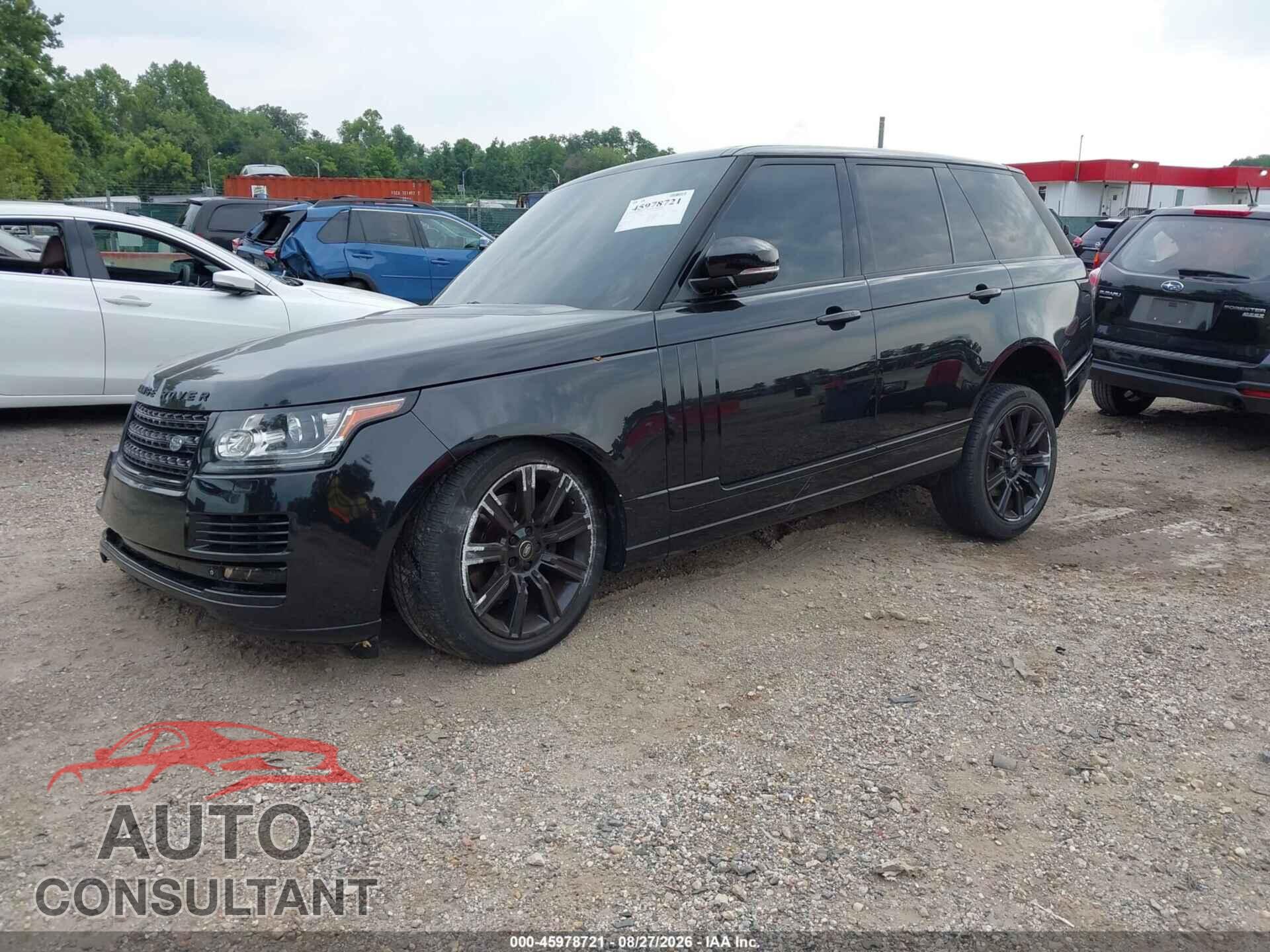 LAND ROVER RANGE ROVER 2015 - SALGS2VF3FA208435