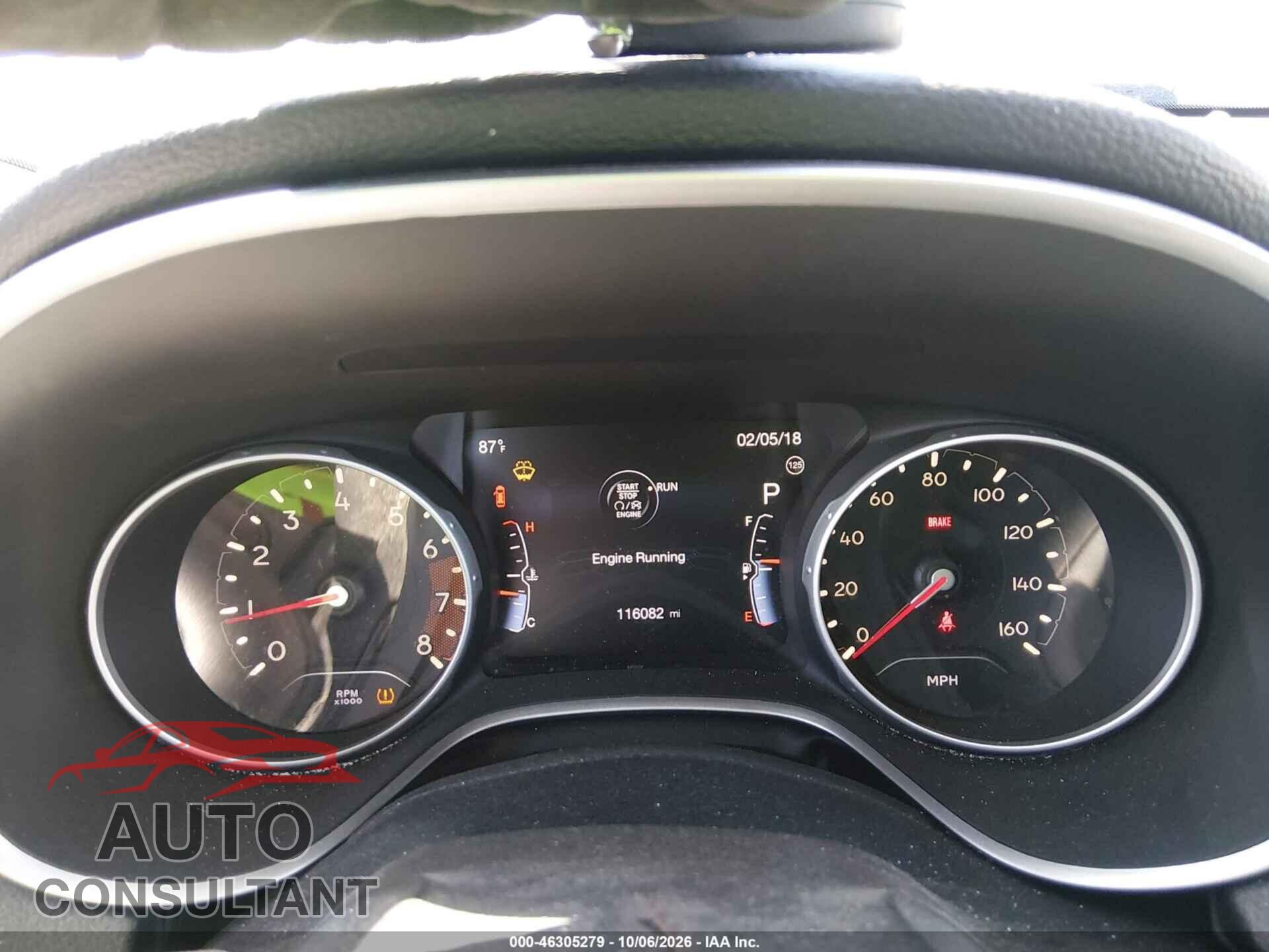JEEP COMPASS 2018 - 3C4NJDAB4JT190917