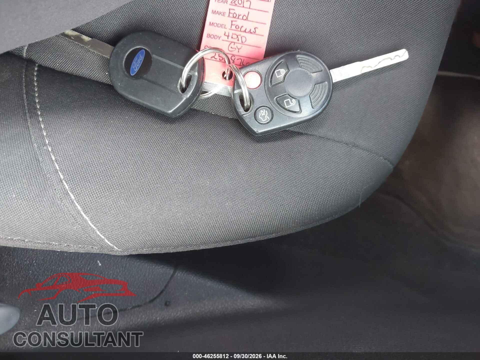 FORD FOCUS 2017 - 1FADP3FE6HL250876
