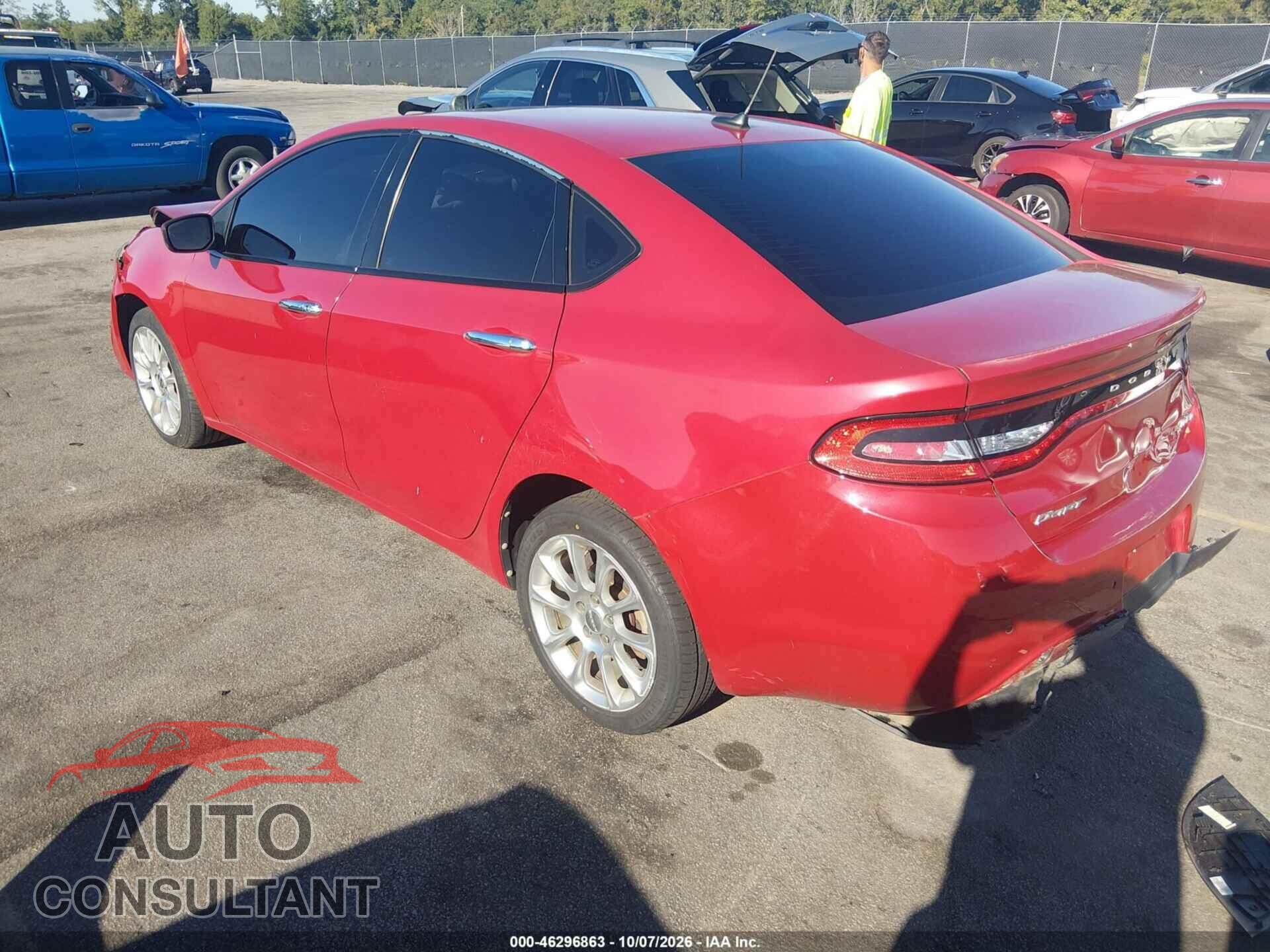 DODGE DART 2013 - 1C3CDFCA0DD246008