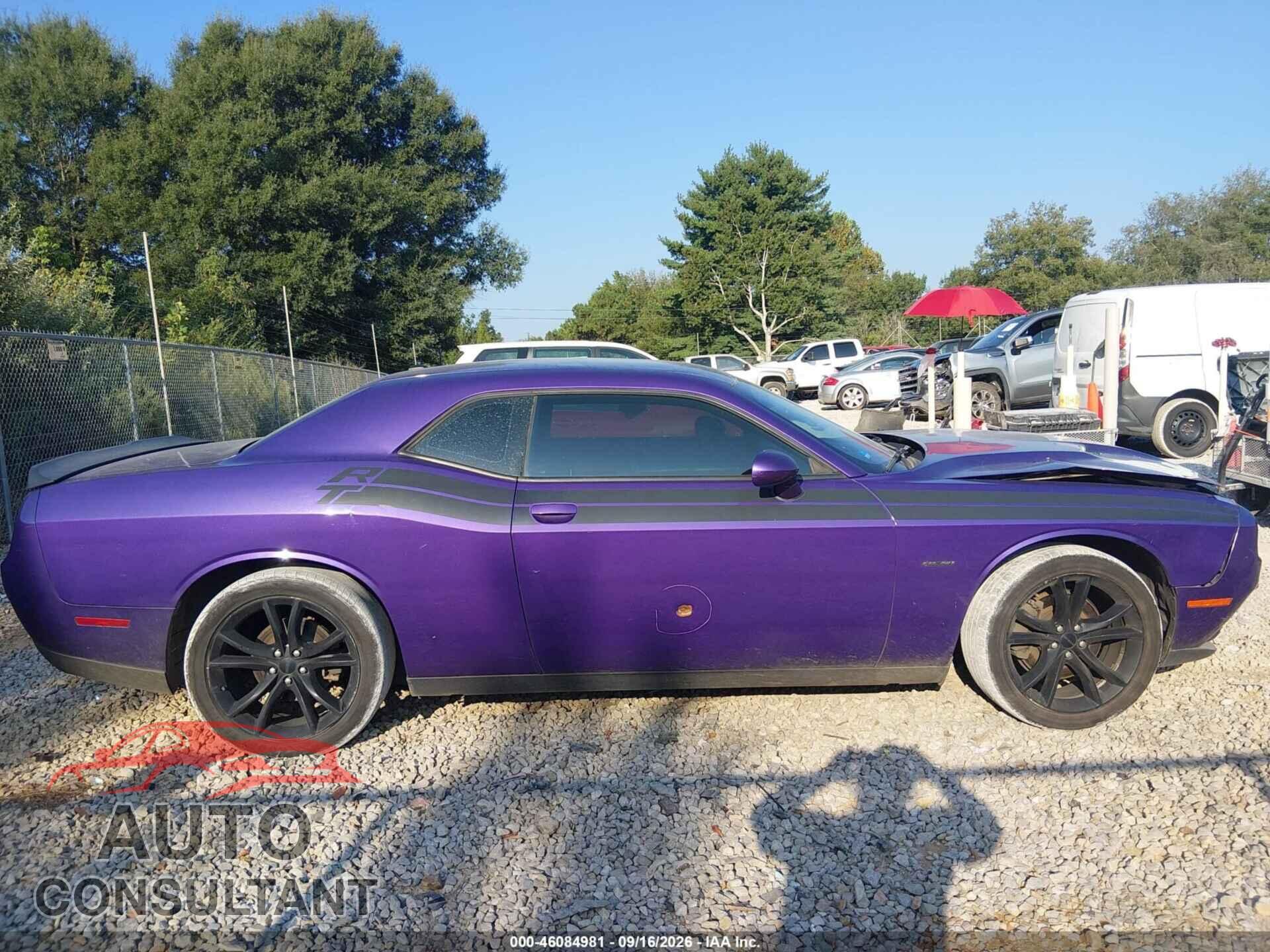 DODGE CHALLENGER 2016 - 2C3CDZBT9GH149207