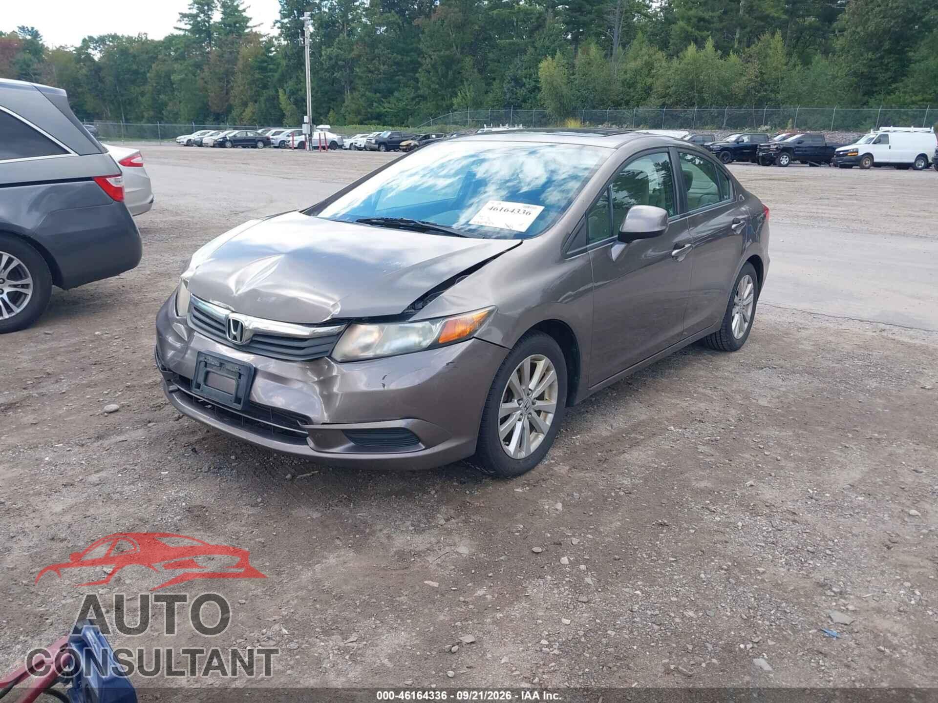 HONDA CIVIC 2012 - 2HGFB2F87CH610671