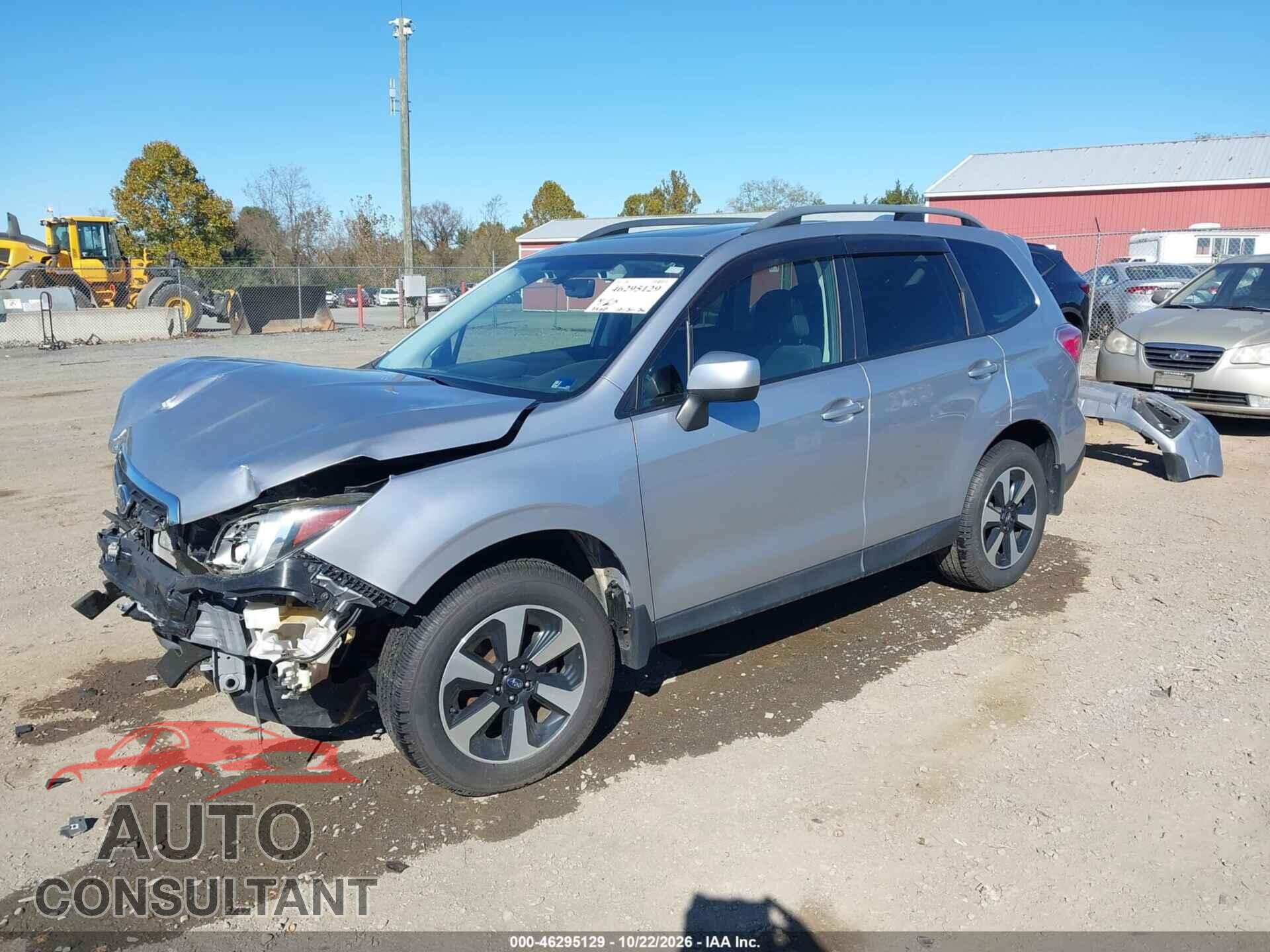 SUBARU FORESTER 2017 - JF2SJAGC8HH528640