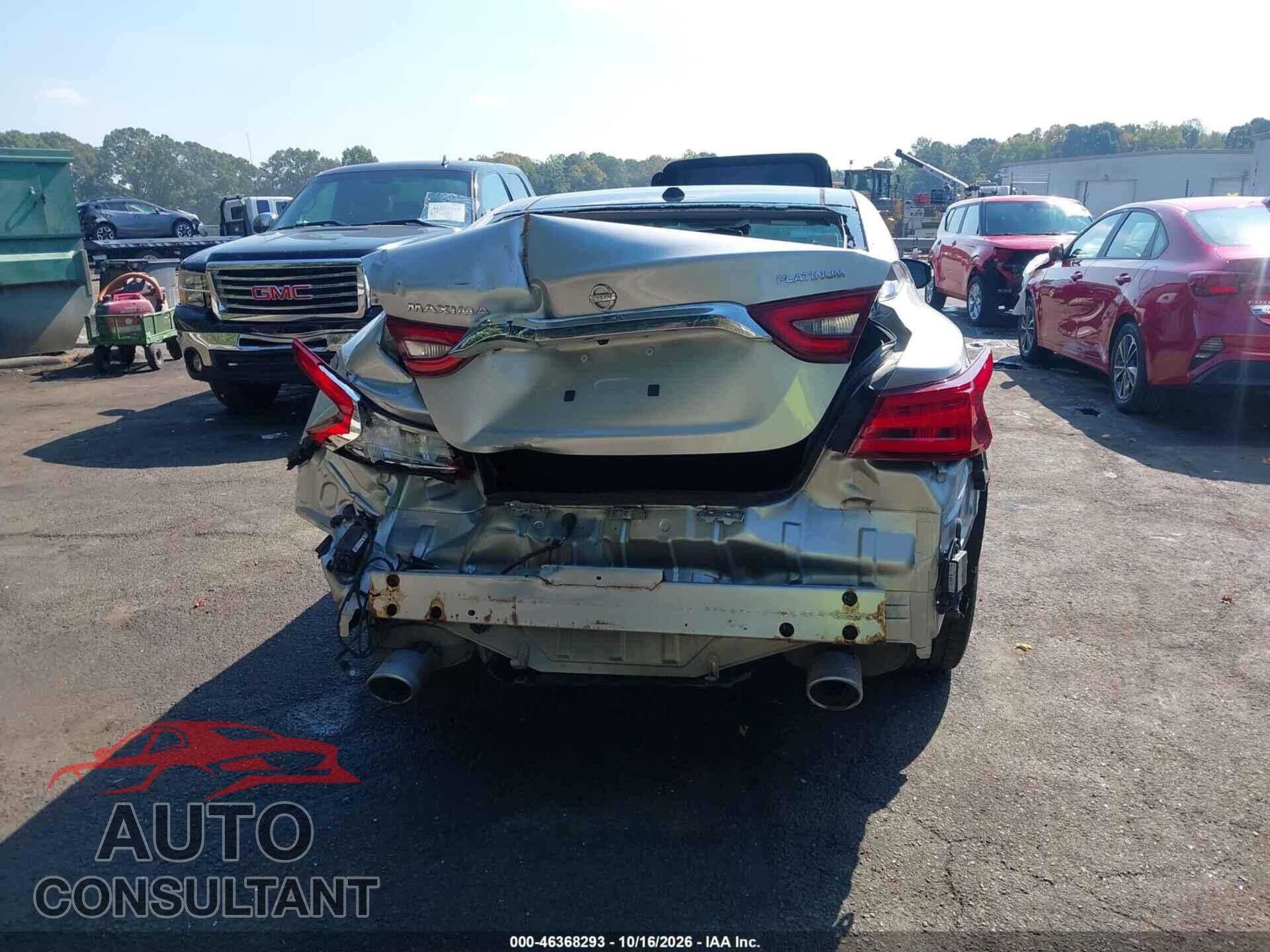 NISSAN MAXIMA 2016 - 1N4AA6AP1GC403256