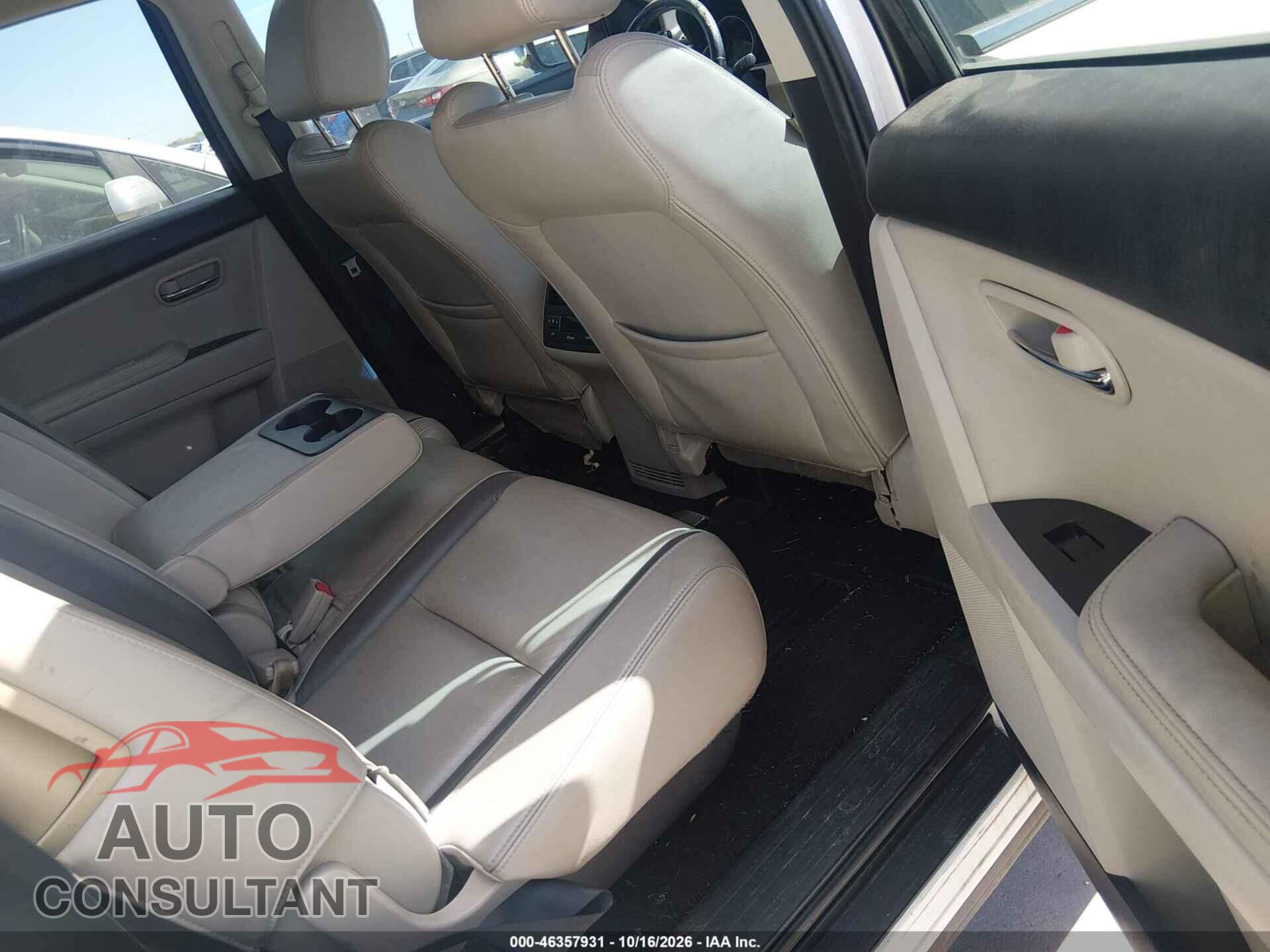 MAZDA CX-9 2011 - JM3TB2CA9B0315588