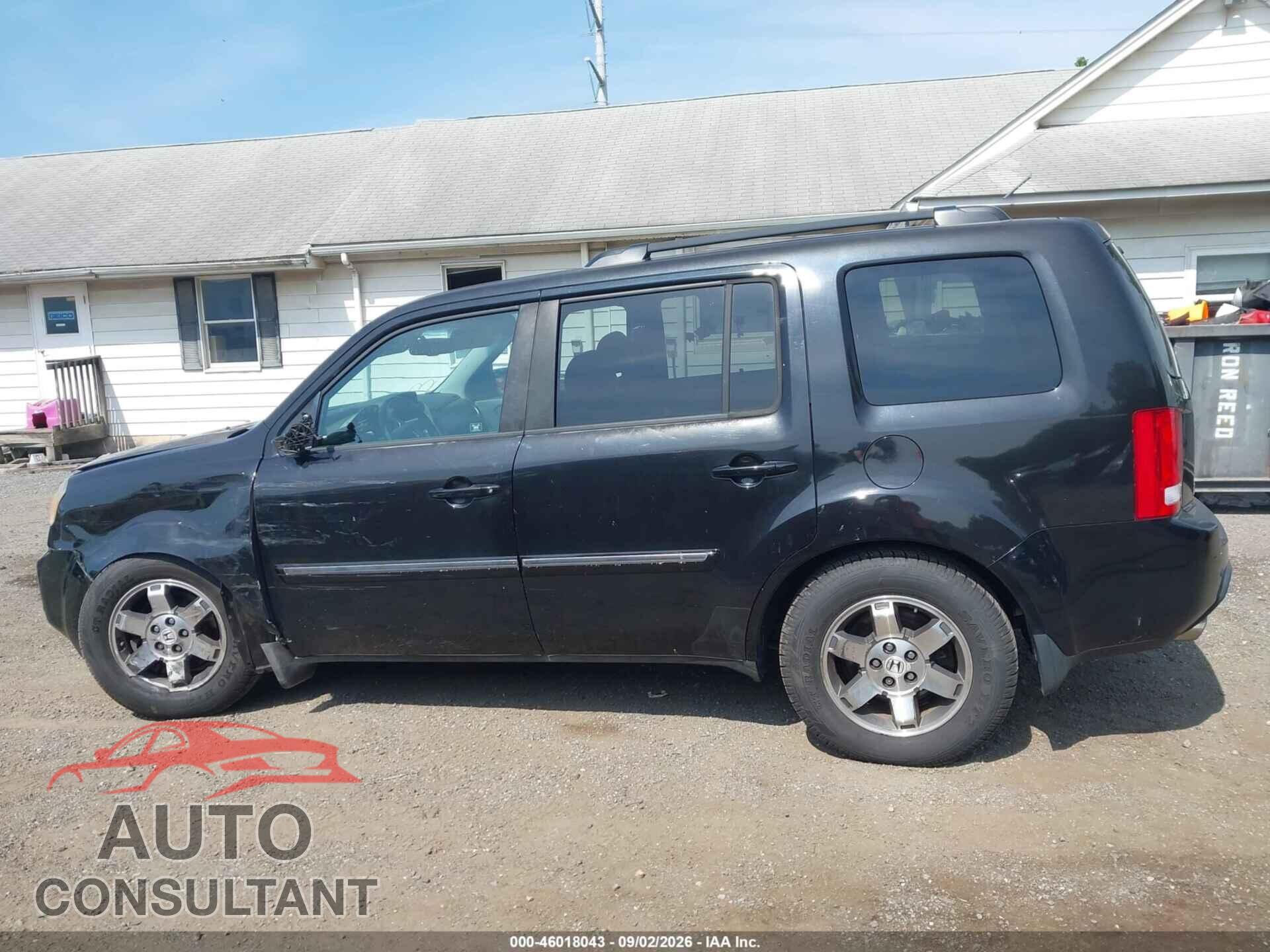 HONDA PILOT 2011 - 5FNYF4H91BB089903