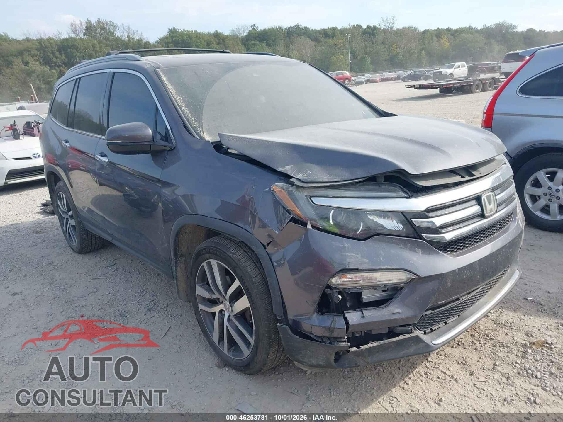 HONDA PILOT 2017 - 5FNYF6H07HB069371