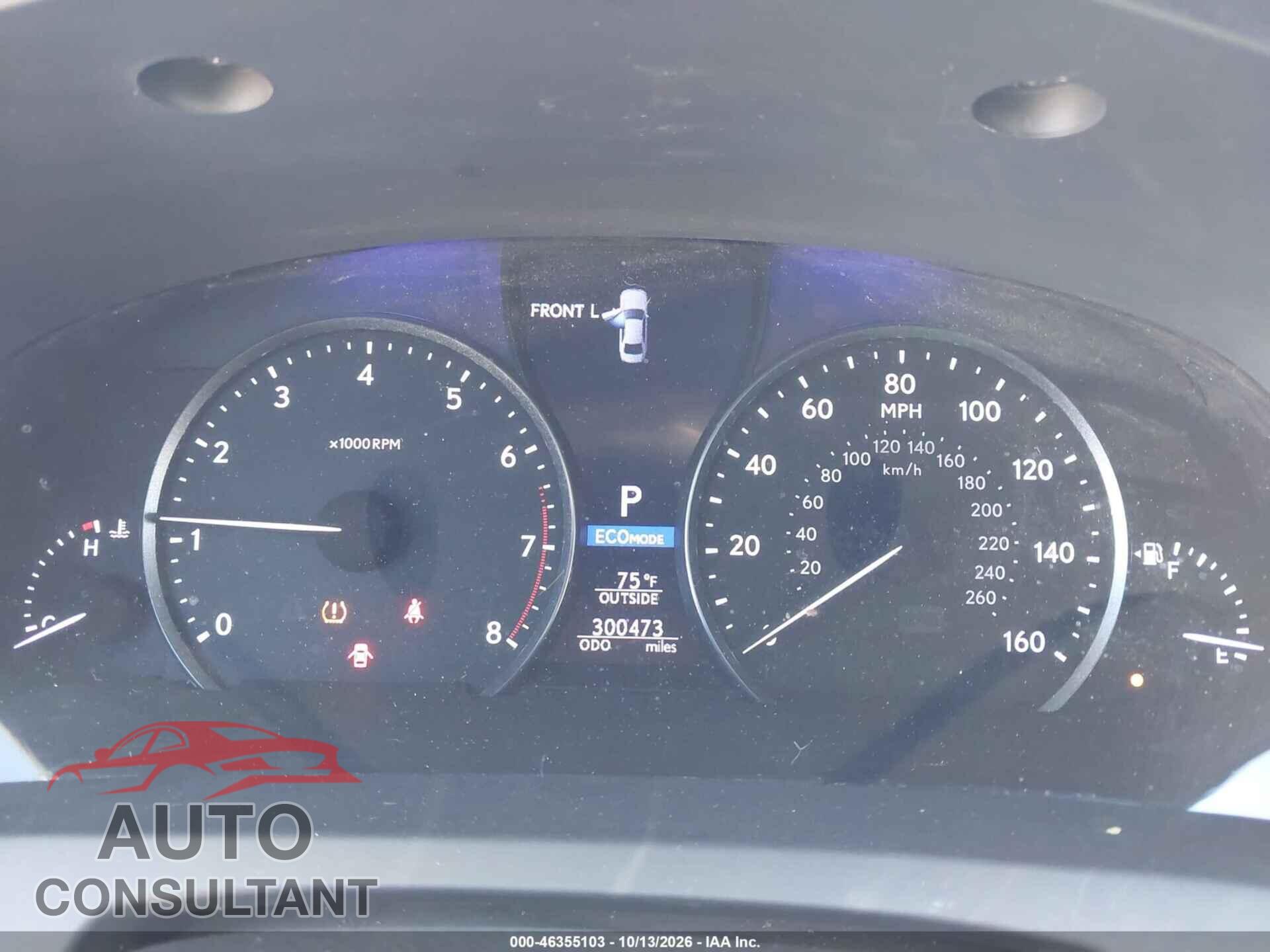 LEXUS LS 460 2014 - JTHGL5EF2E5053548