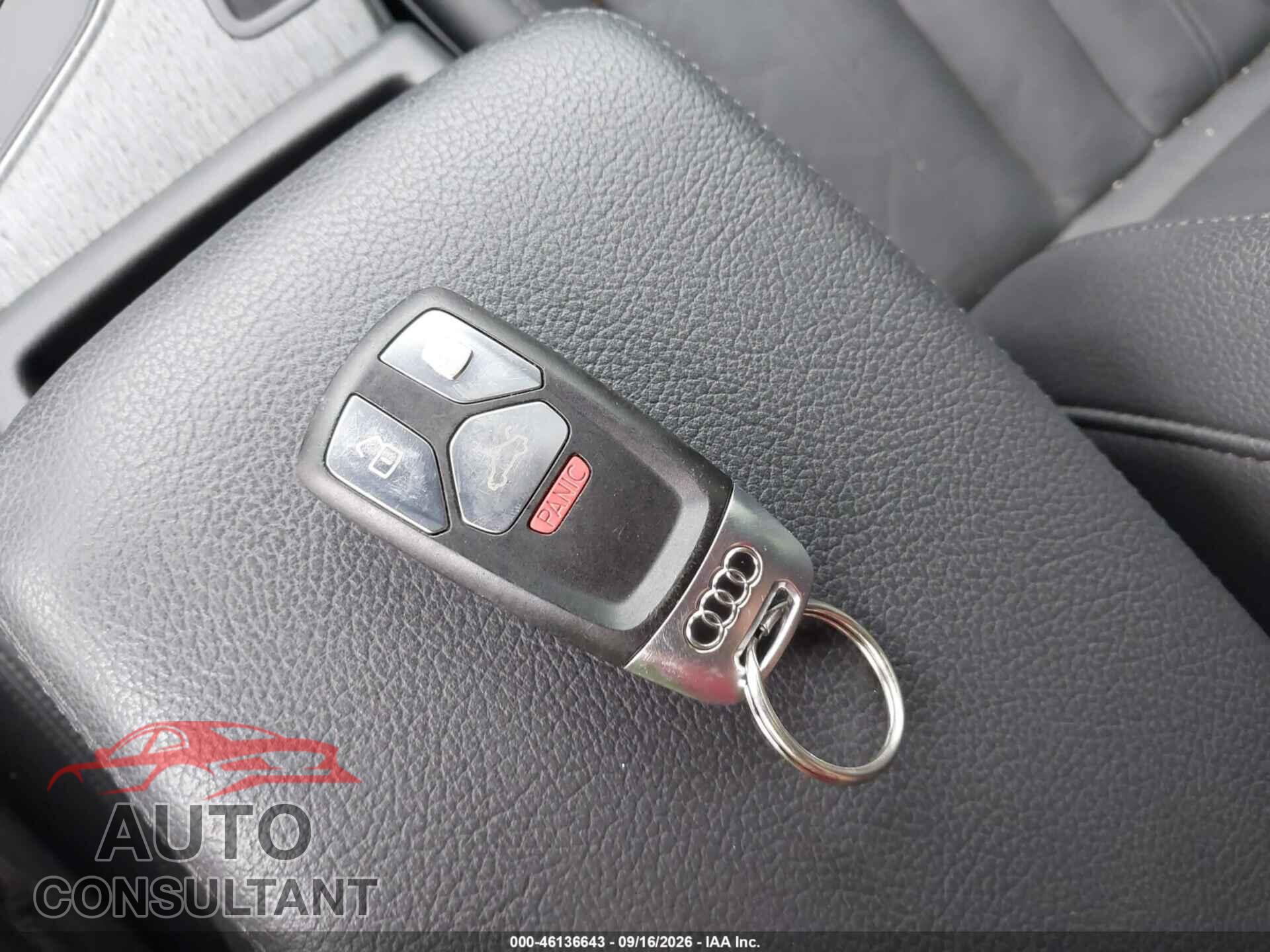 AUDI A4 2017 - WAUDNAF40HN056521