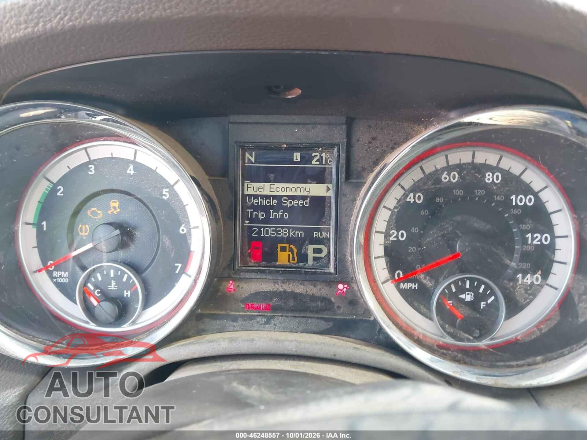 DODGE DURANGO 2012 - 1C4RDHAG5CC130252