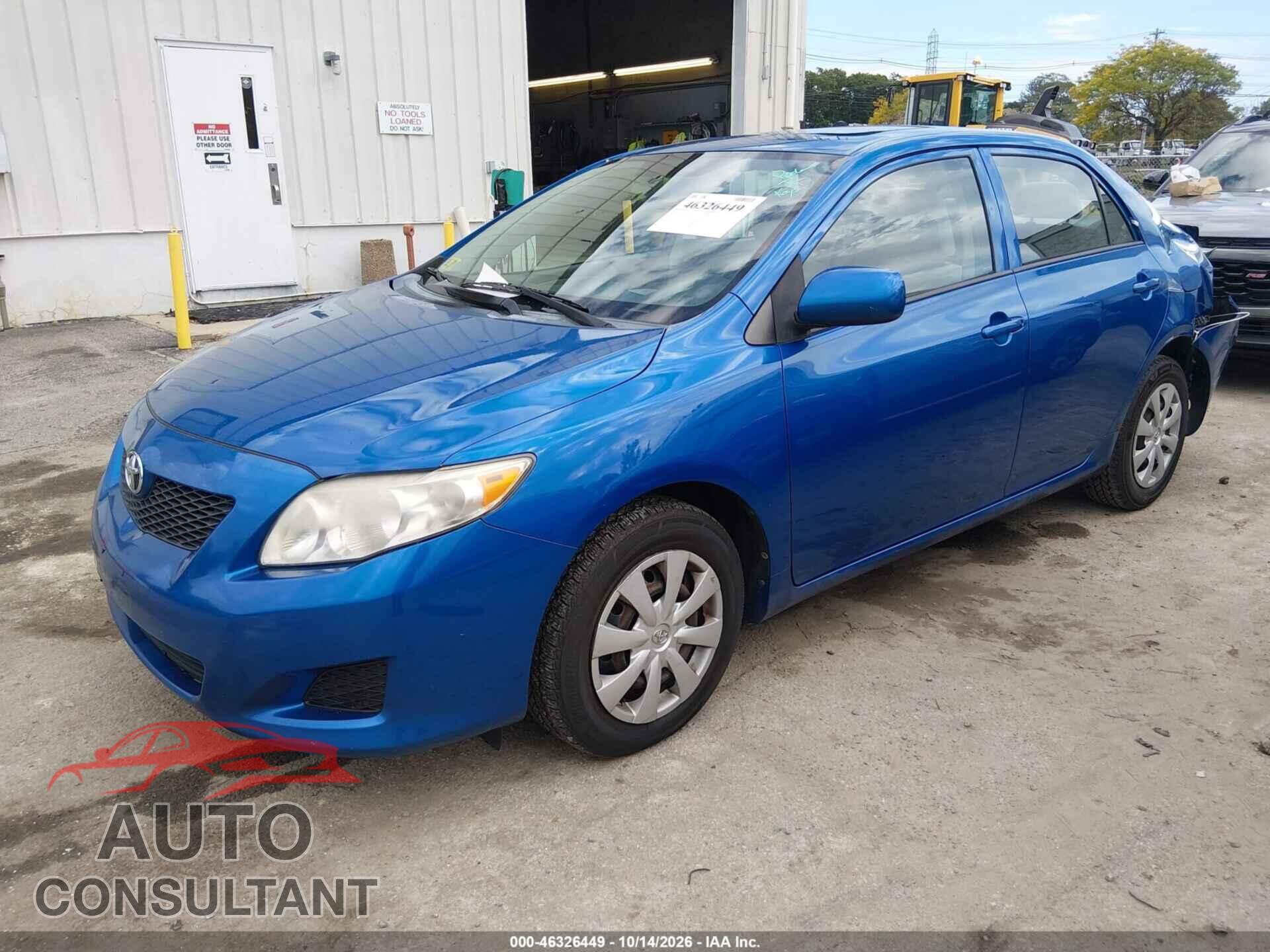 TOYOTA COROLLA 2010 - 2T1BU4EE7AC478299