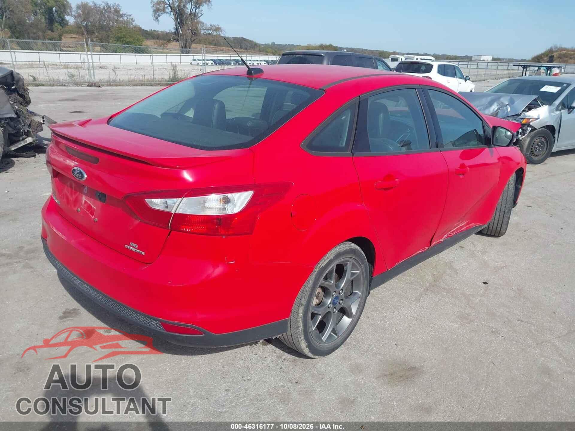 FORD FOCUS 2013 - 1FADP3F23DL201473