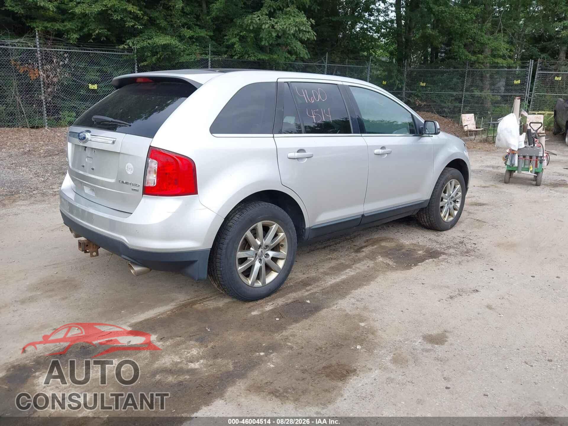 FORD EDGE 2012 - 2FMDK4KC6CBA85578