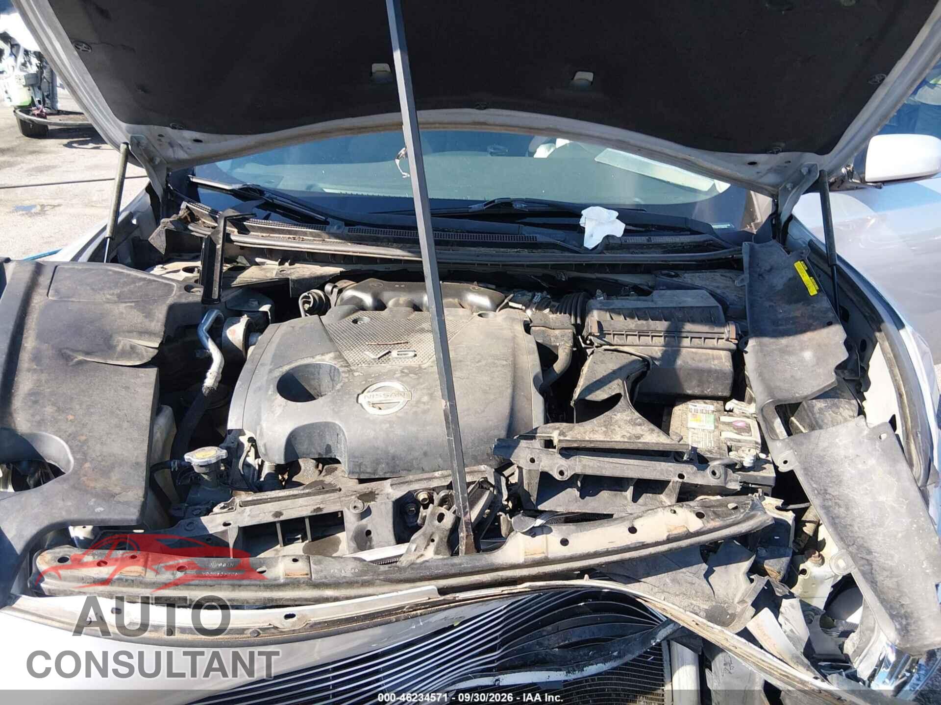 NISSAN MAXIMA 2012 - 1N4AA5AP1CC840193