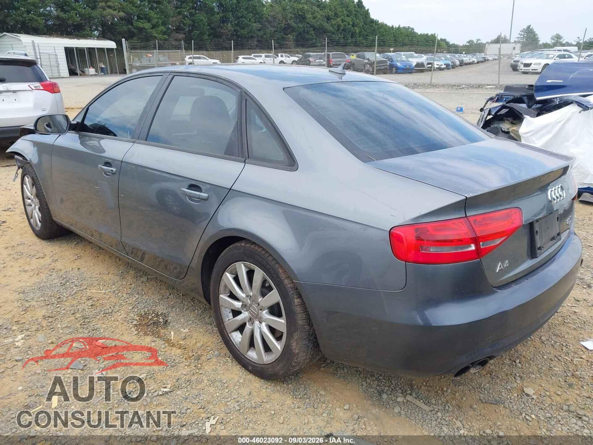 AUDI A4 2014 - WAUBFAFLXEA111071