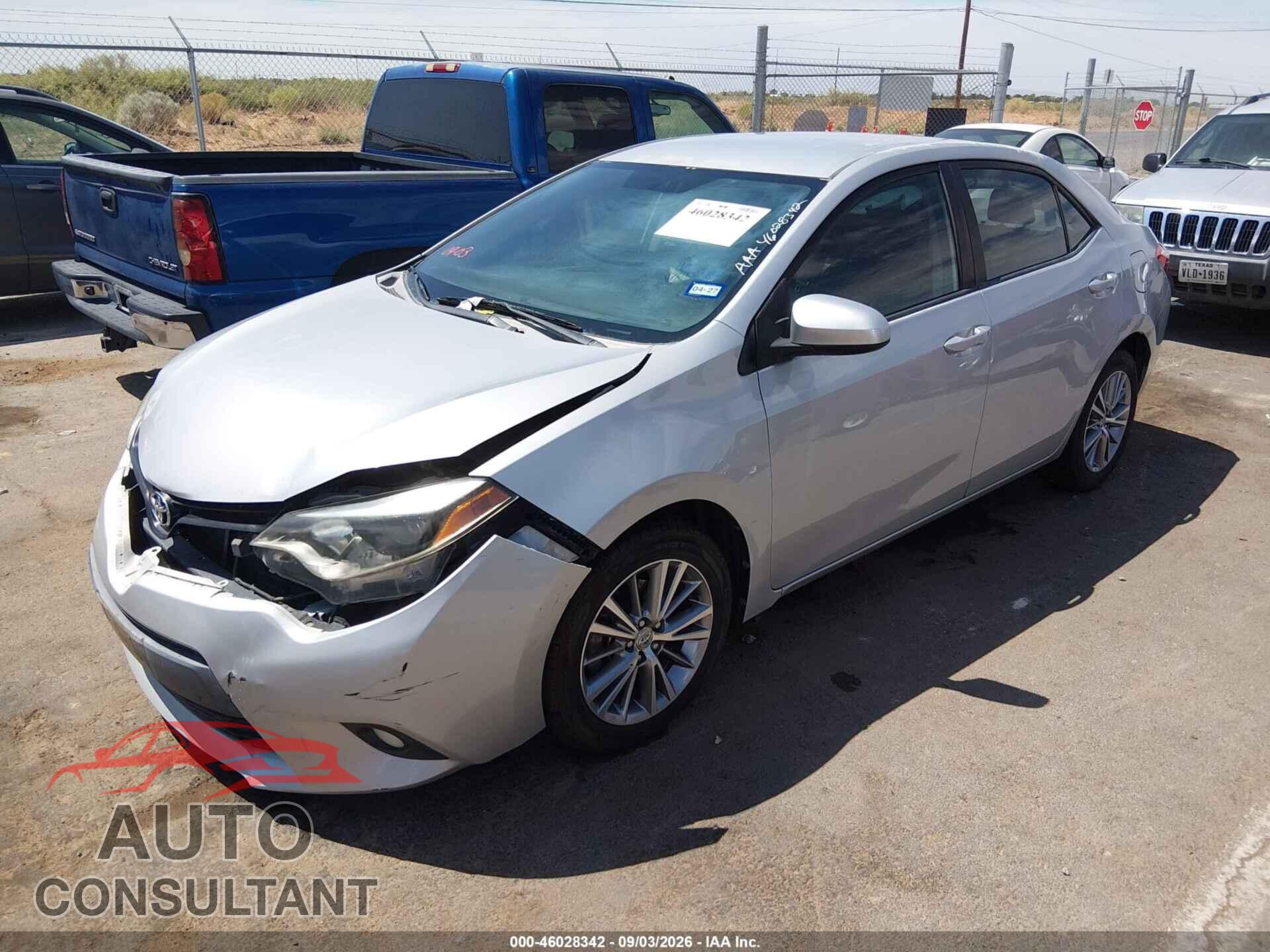 TOYOTA COROLLA 2014 - 2T1BURHE0EC135445