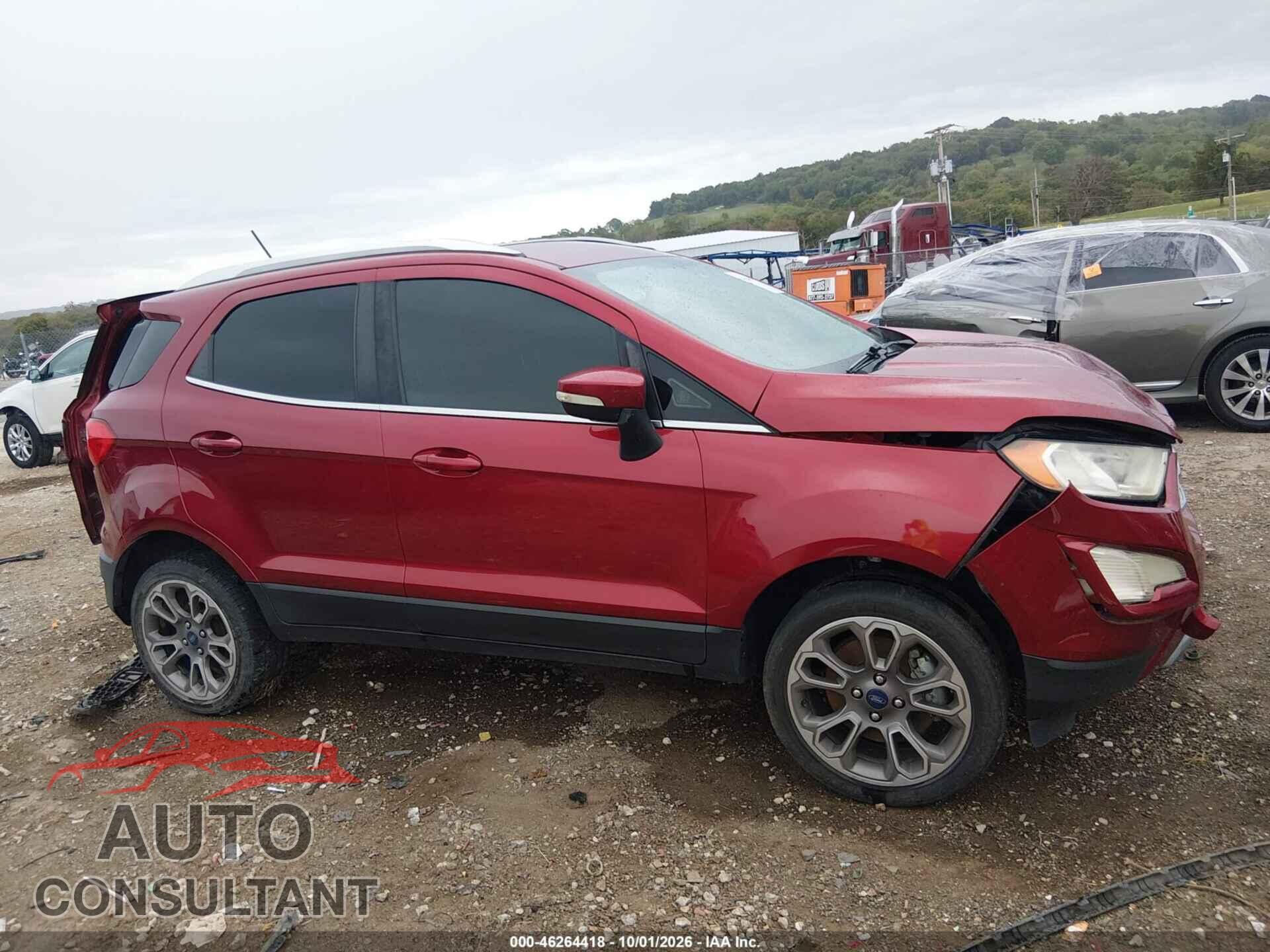 FORD ECOSPORT 2020 - MAJ6S3KL6LC377146