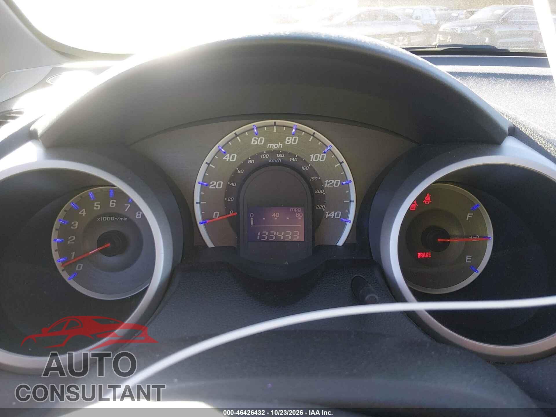HONDA FIT 2012 - JHMGE8G35CS008729