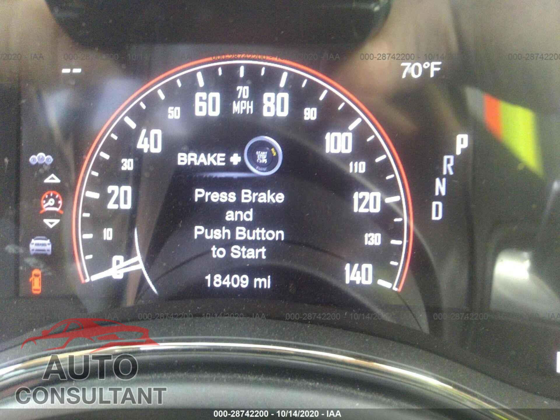 DODGE DURANGO 2019 - 1C4RDJDG2KC733936