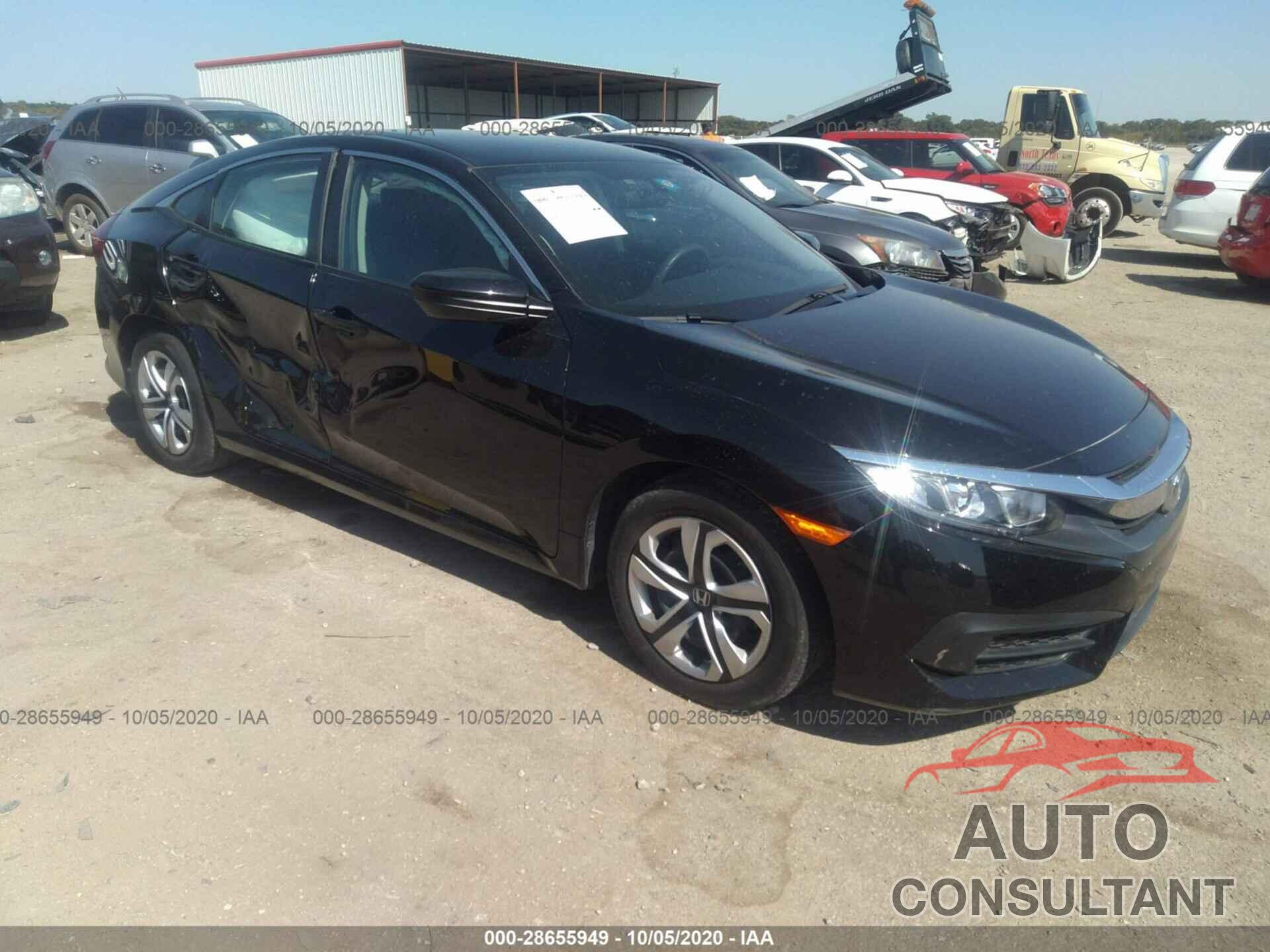 HONDA CIVIC SEDAN 2017 - 2HGFC2F54HH543599