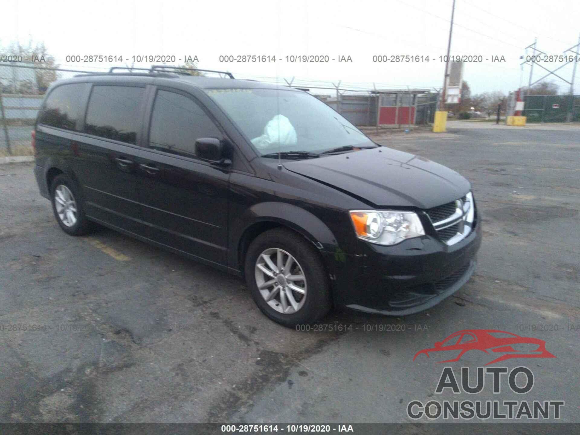 DODGE GRAND CARAVAN 2016 - 2C4RDGCG6GR380457