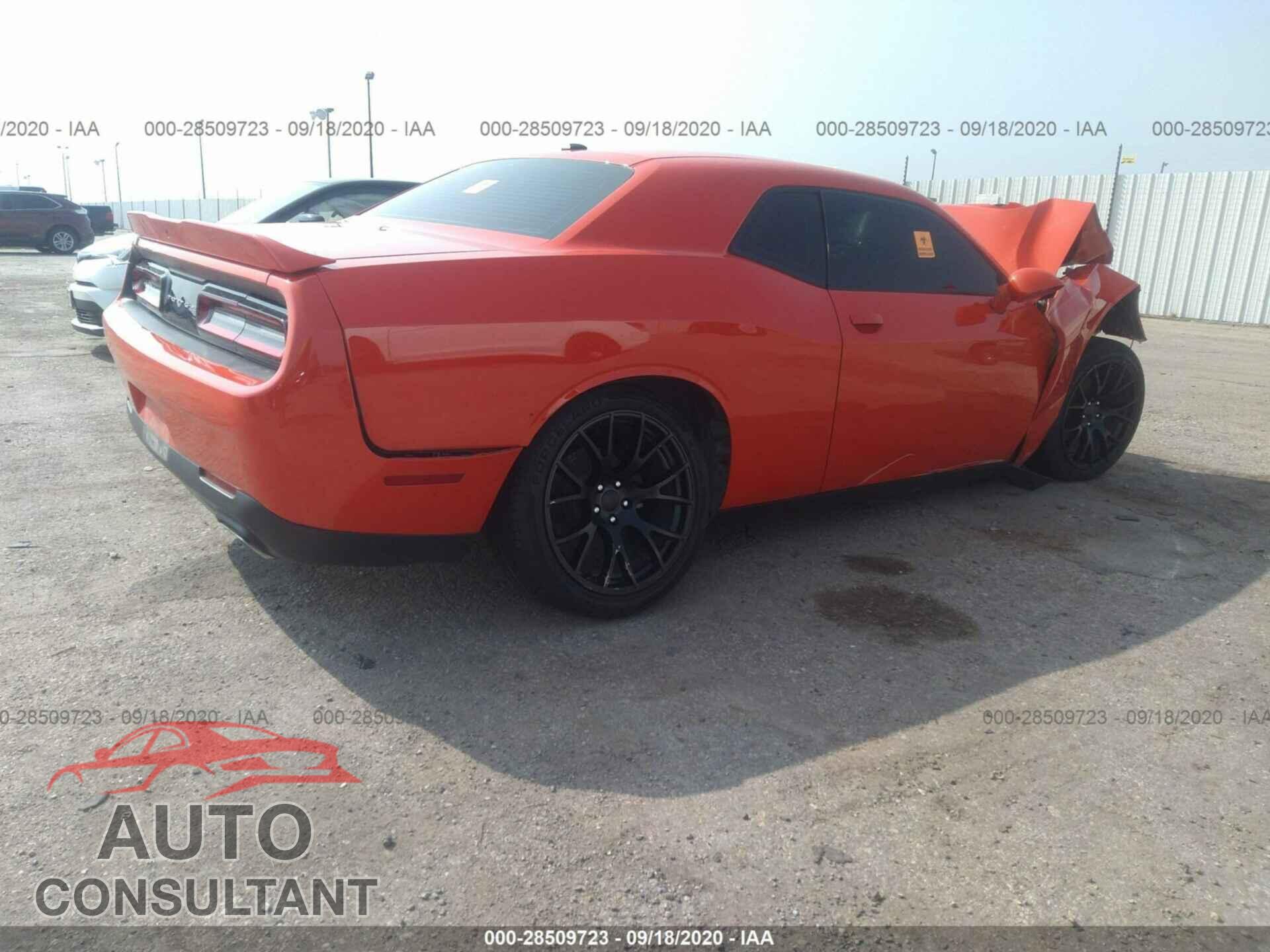 DODGE CHALLENGER 2019 - 2C3CDZAG1KH744453