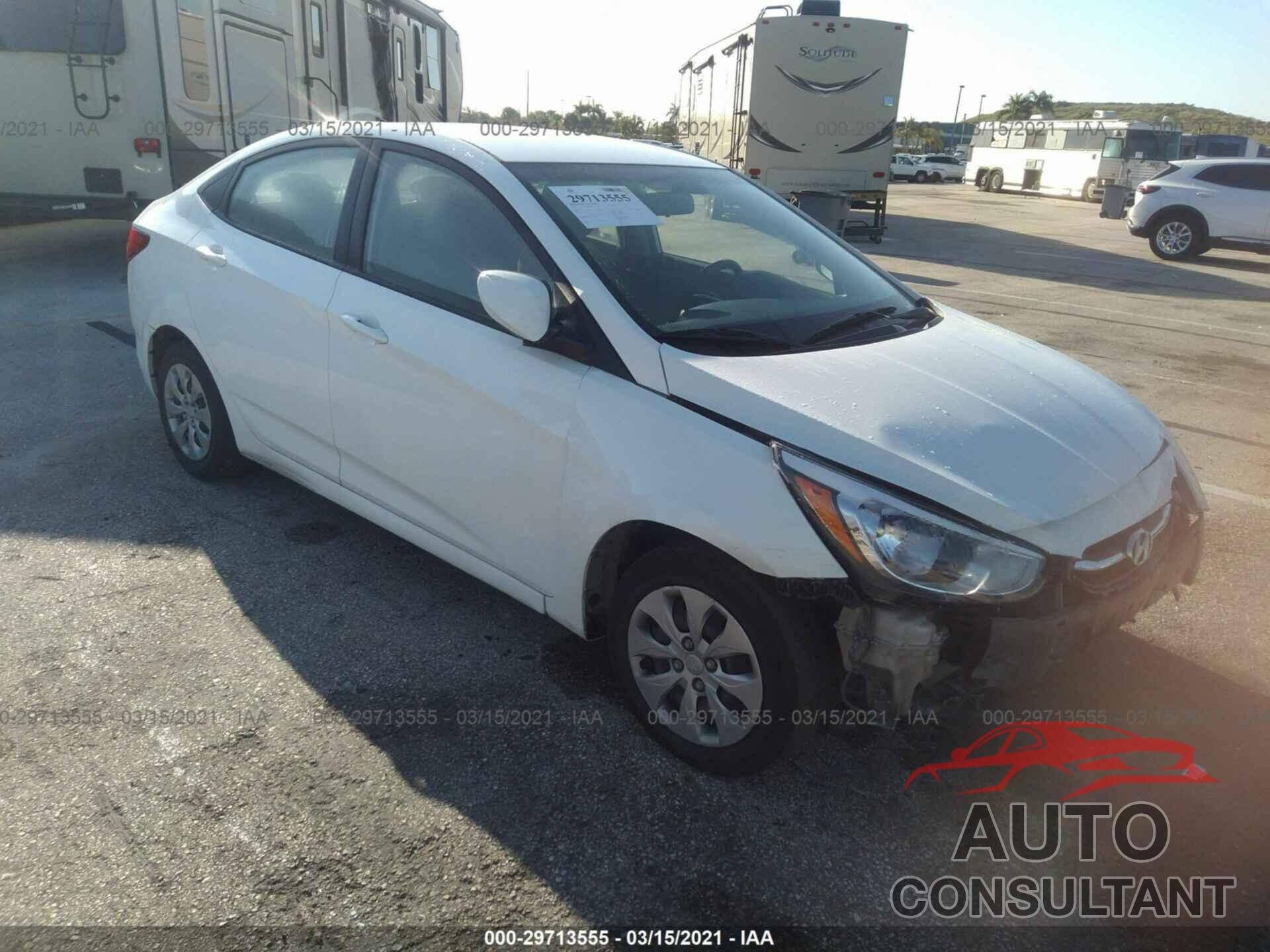 HYUNDAI ACCENT 2017 - KMHCT4AE5HU179013