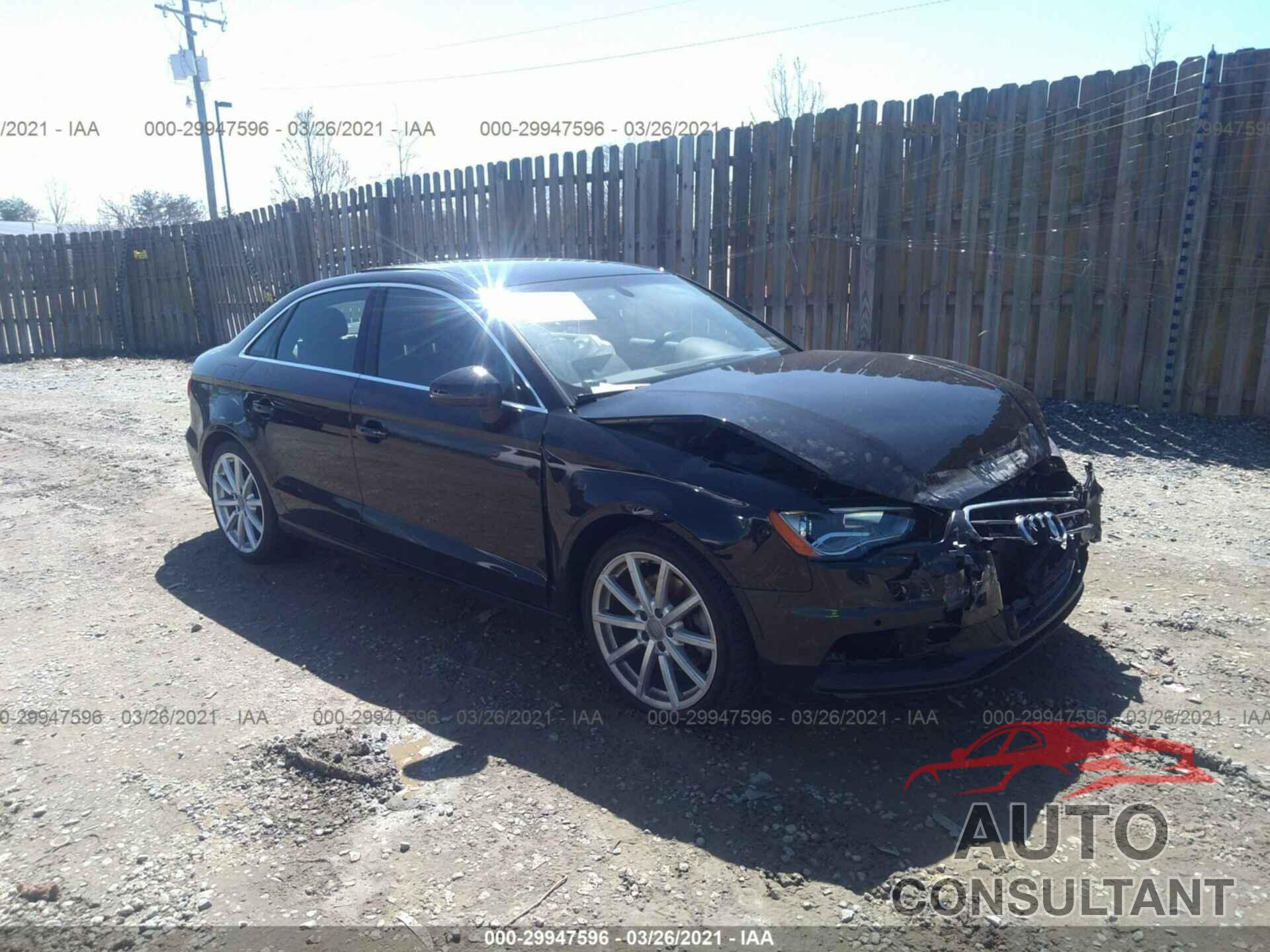 AUDI A3 2016 - WAUE8GFF1G1013828