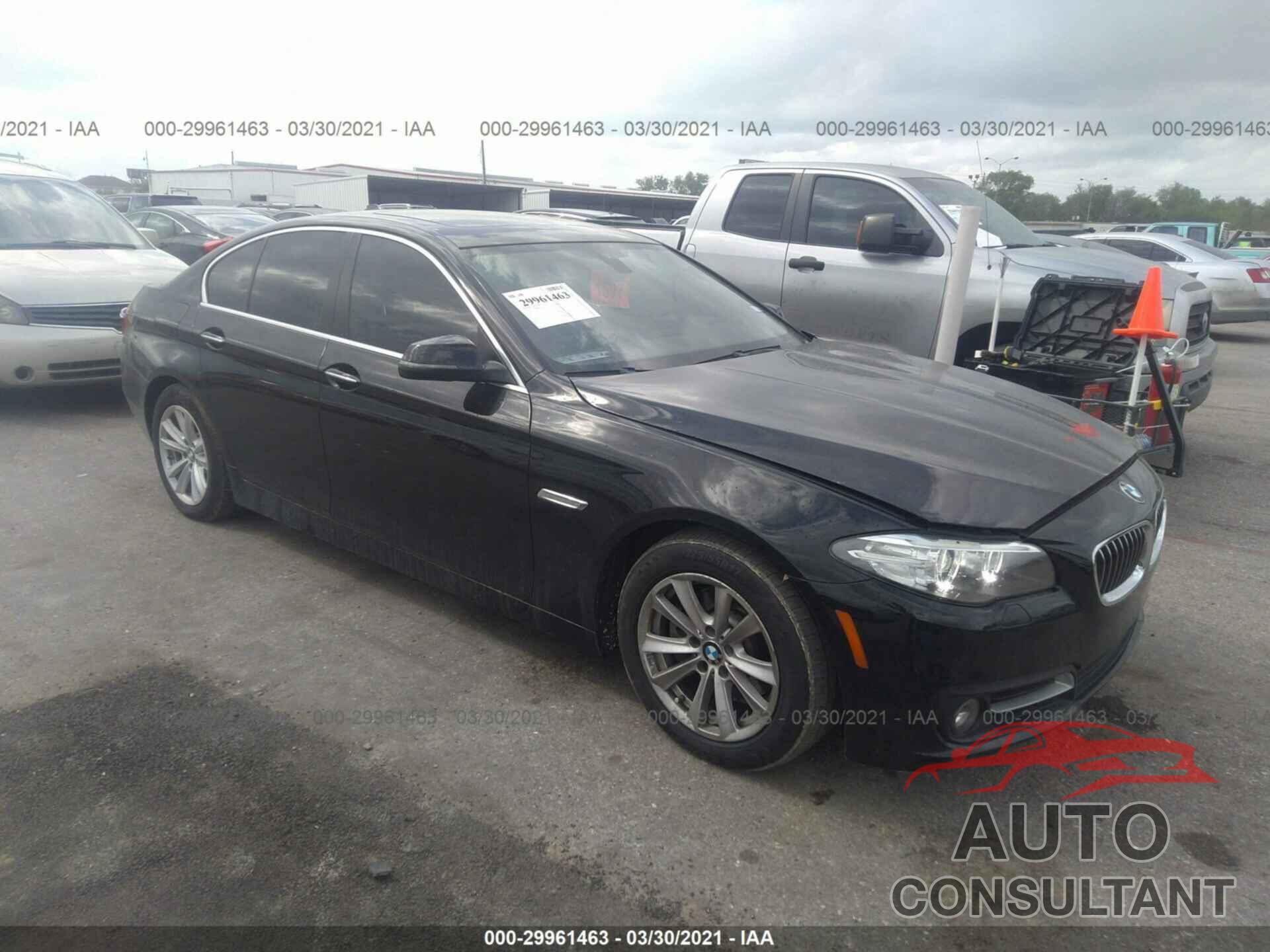 BMW 5 SERIES 2016 - WBA5A5C51GD528041