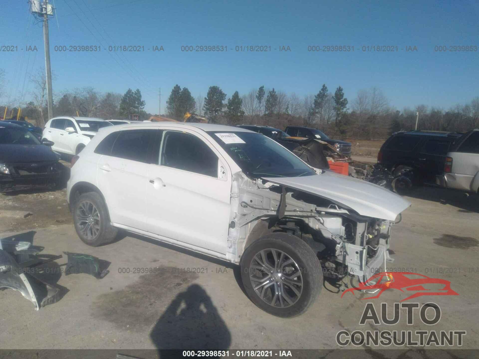 MITSUBISHI OUTLANDER SPORT 2019 - JA4AP4AU8KU013657