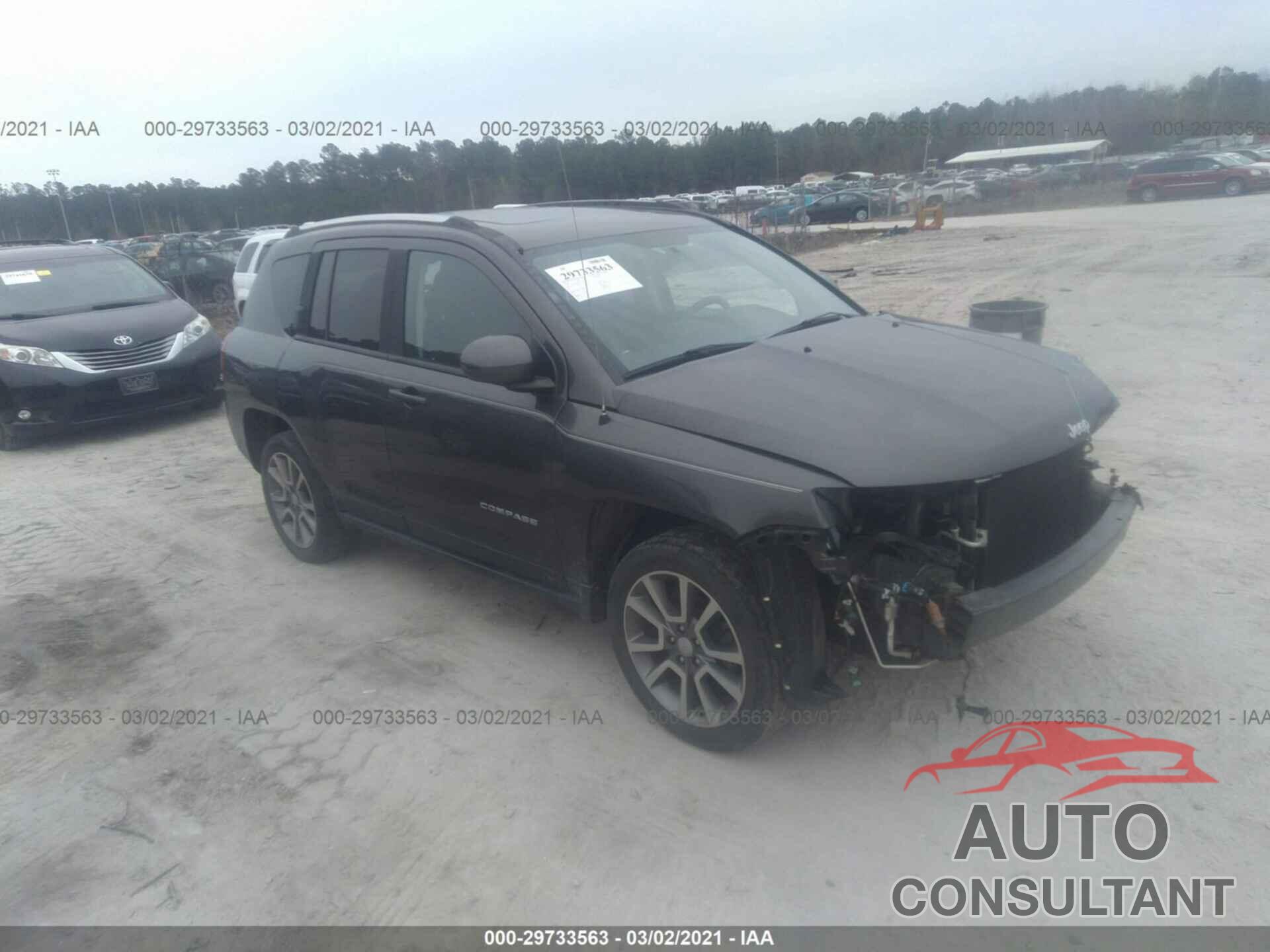 JEEP COMPASS 2016 - 1C4NJDEB8GD733534