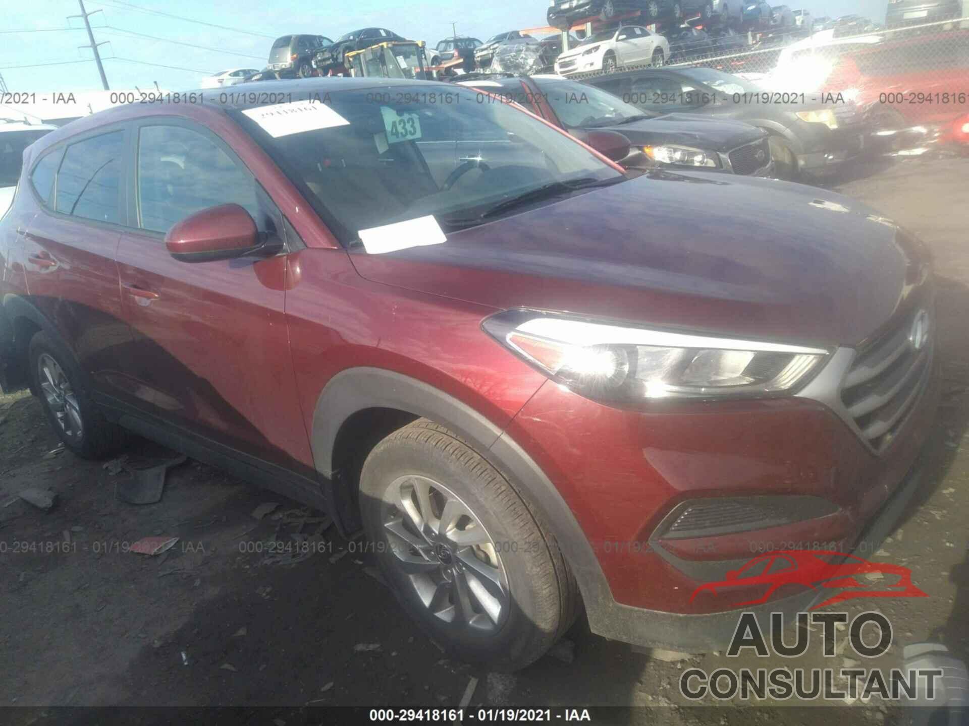 HYUNDAI TUCSON 2018 - KM8J23A42JU649726