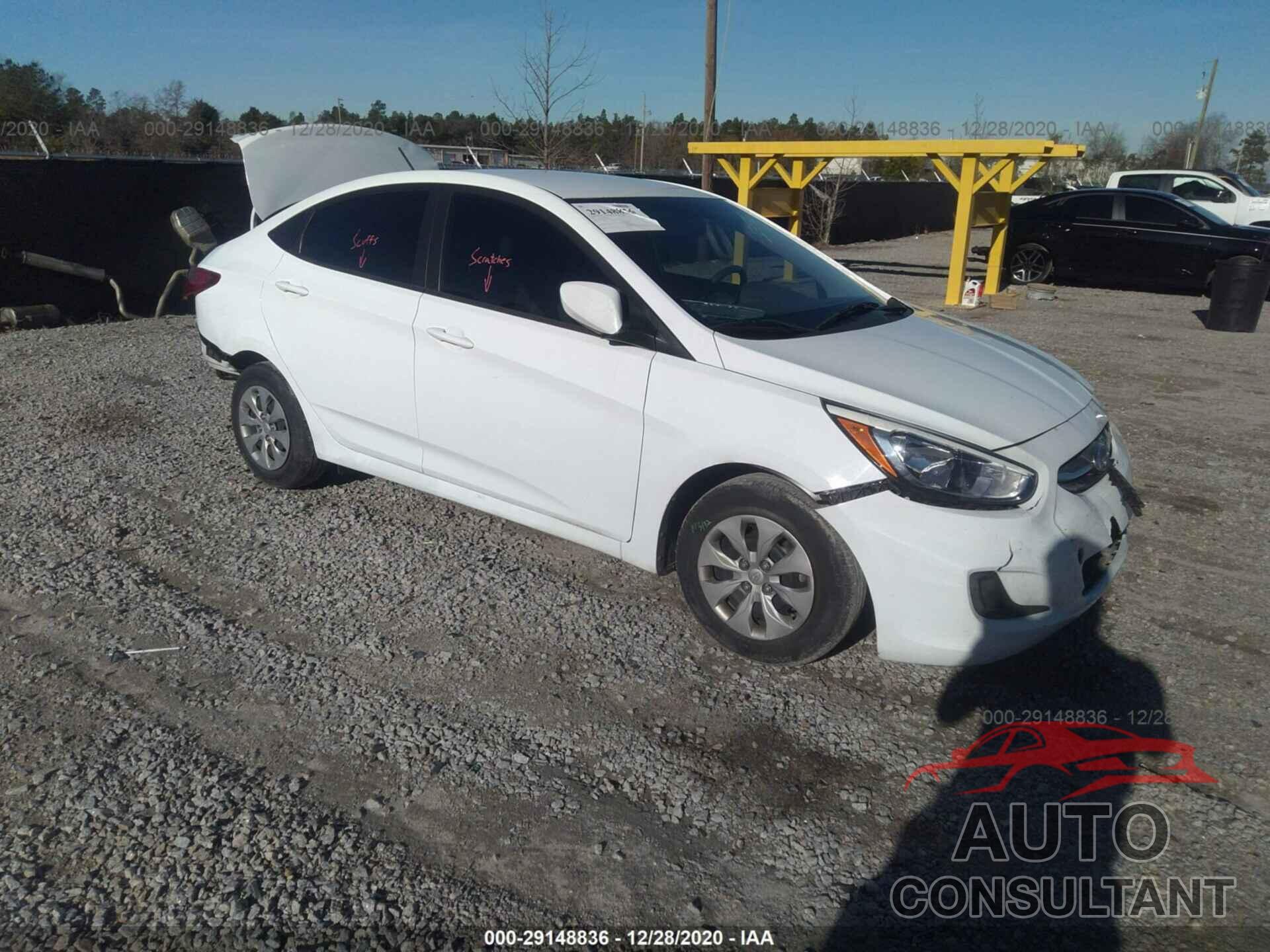 HYUNDAI ACCENT 2016 - KMHCT4AE2GU161762