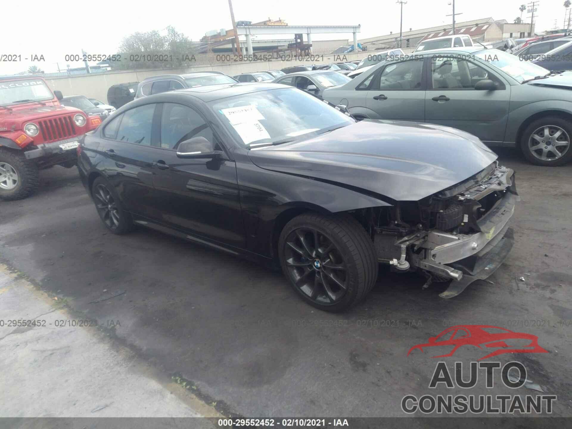 BMW 4 SERIES 2018 - WBA4J1C50JBG77650