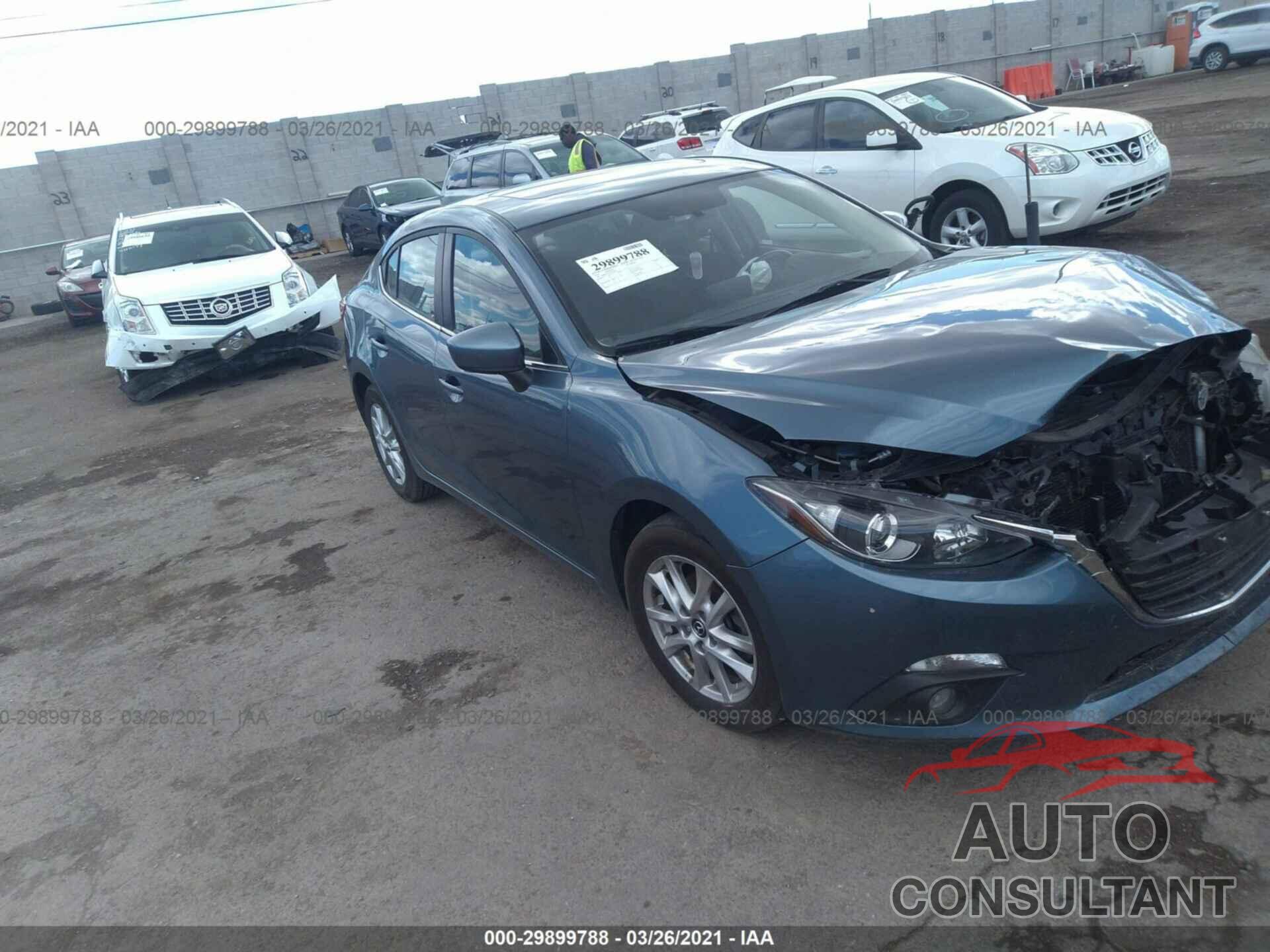 MAZDA MAZDA3 2016 - JM1BM1V78G1277539