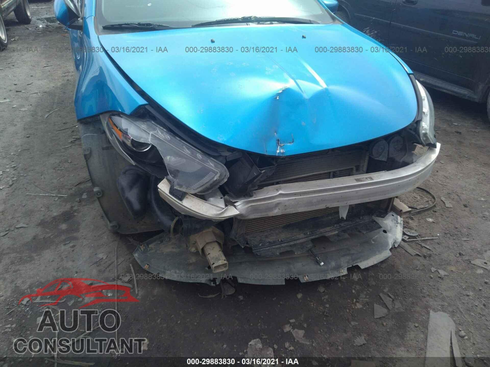 DODGE DART 2016 - 1C3CDFBB0GD755577