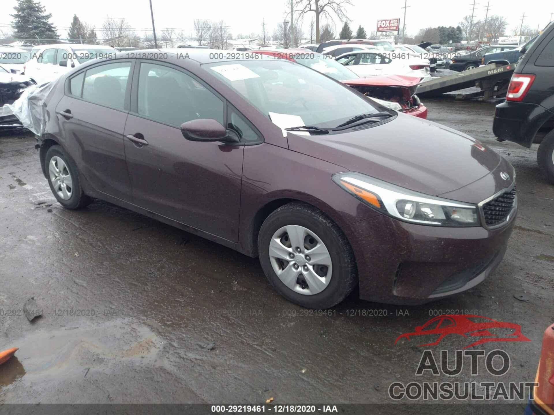 KIA FORTE 2017 - 3KPFK4A76HE124610