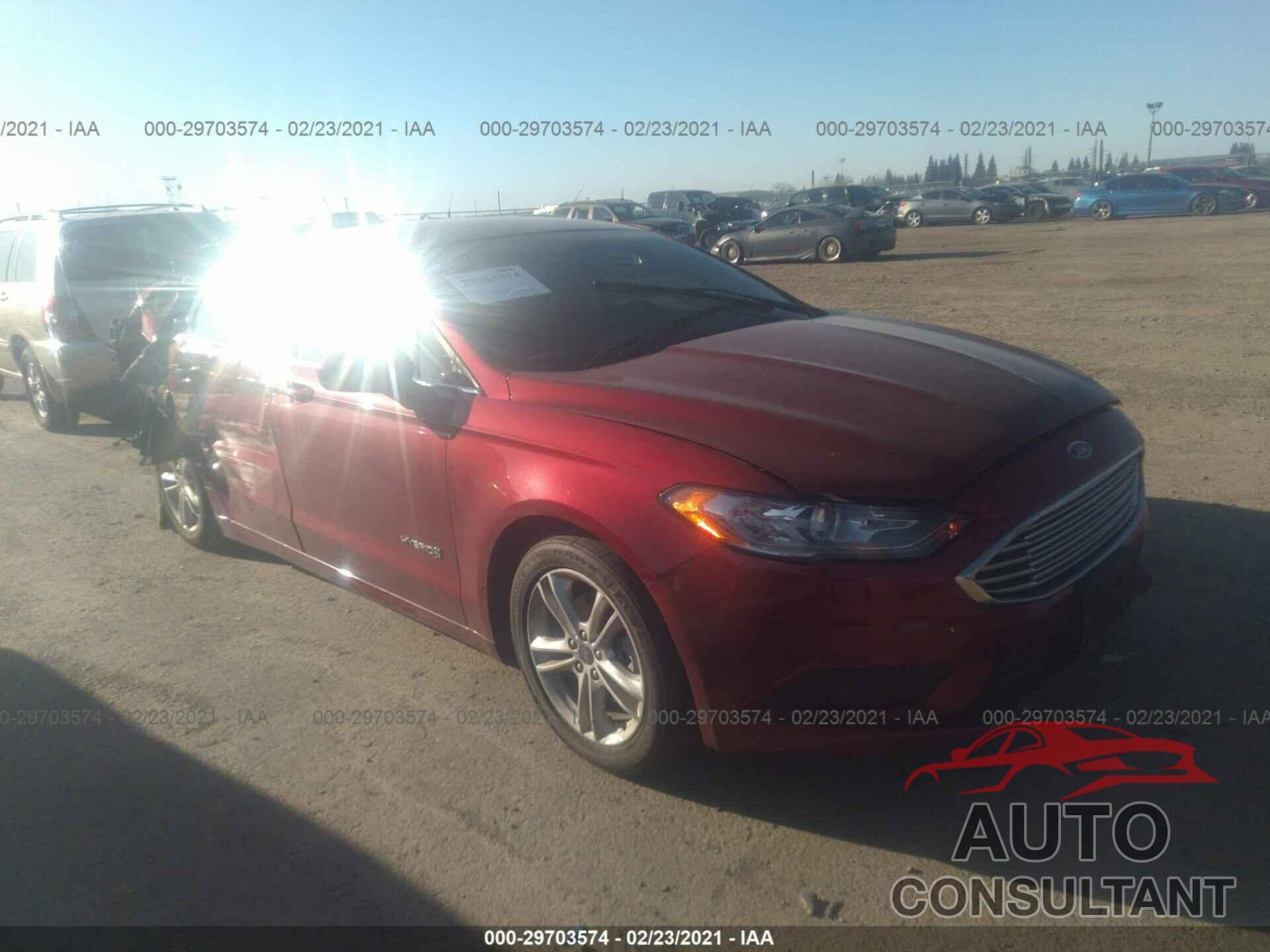 FORD FUSION HYBRID 2018 - 3FA6P0LU1JR196946