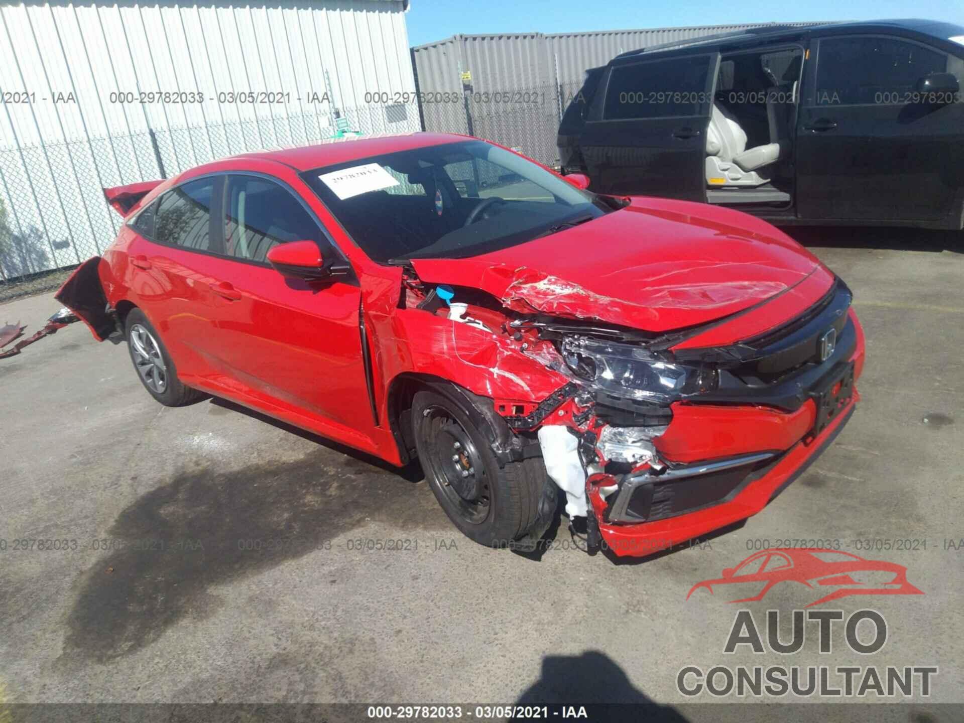 HONDA CIVIC SEDAN 2020 - 2HGFC2F63LH598434