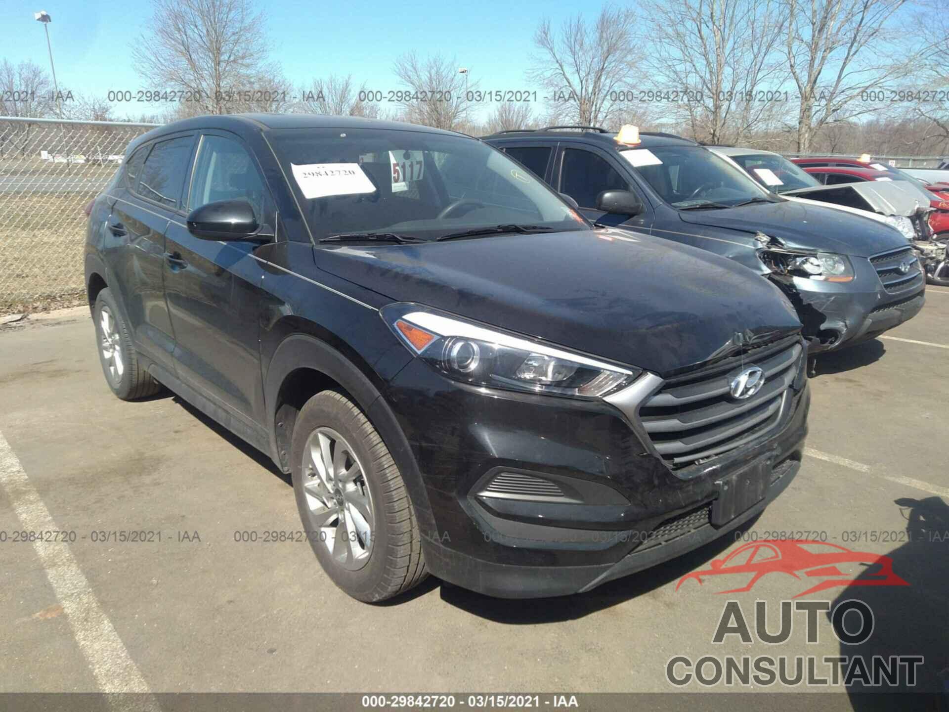 HYUNDAI TUCSON 2018 - KM8J2CA43JU701090