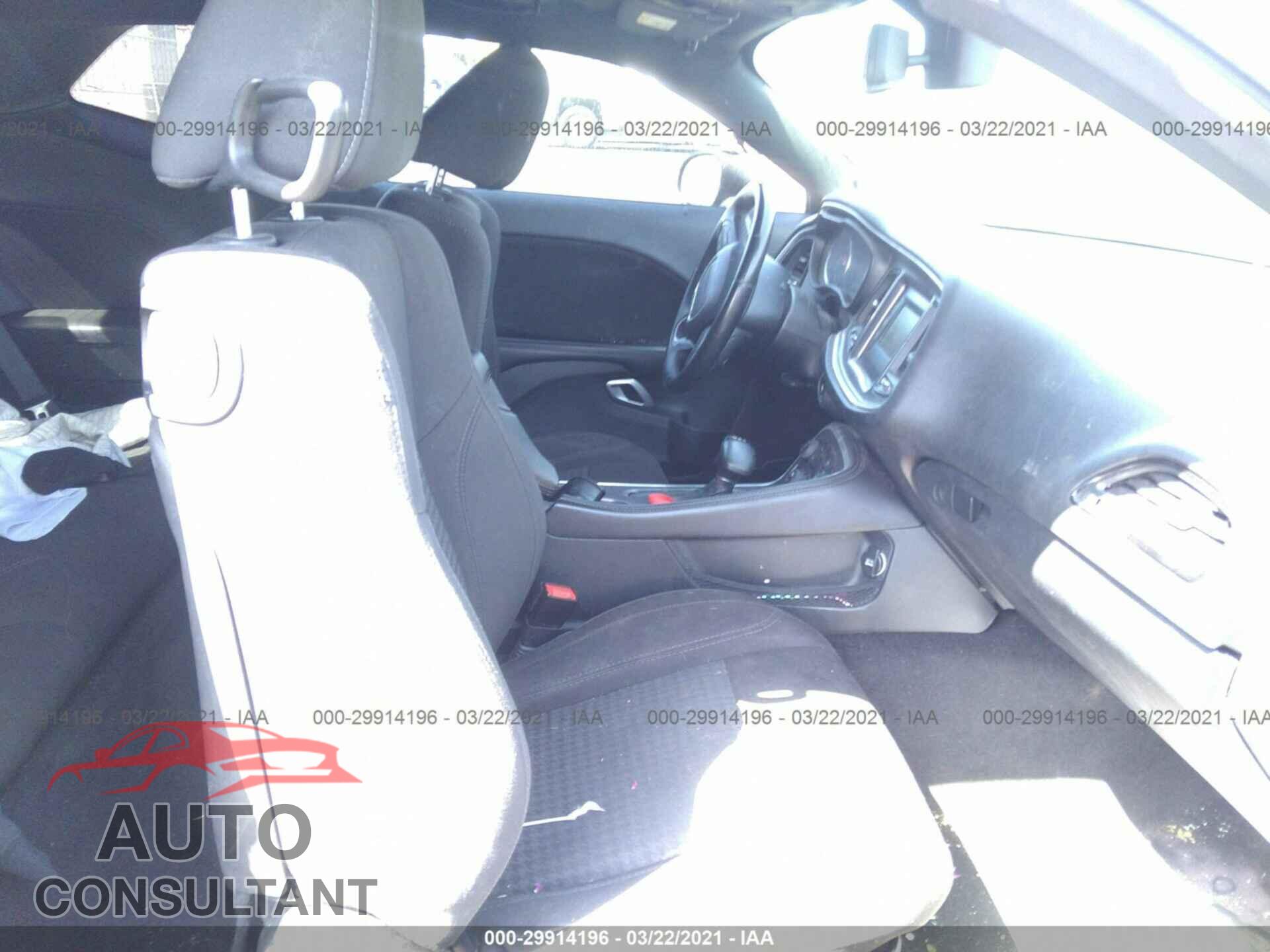 DODGE CHALLENGER 2017 - 2C3CDZAG9HH635845