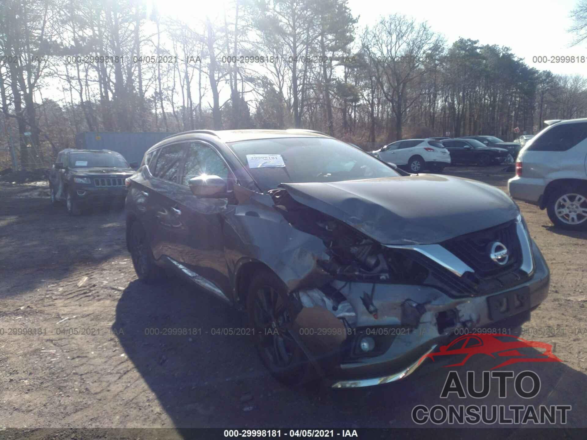 NISSAN MURANO 2018 - 5N1AZ2MH0JN135033