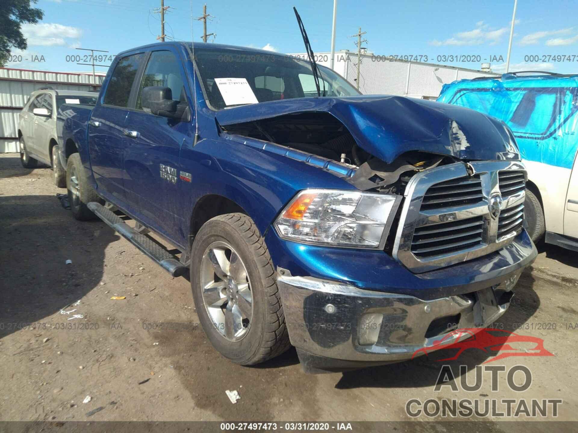 RAM 1500 2017 - 1C6RR6LT5HS524127