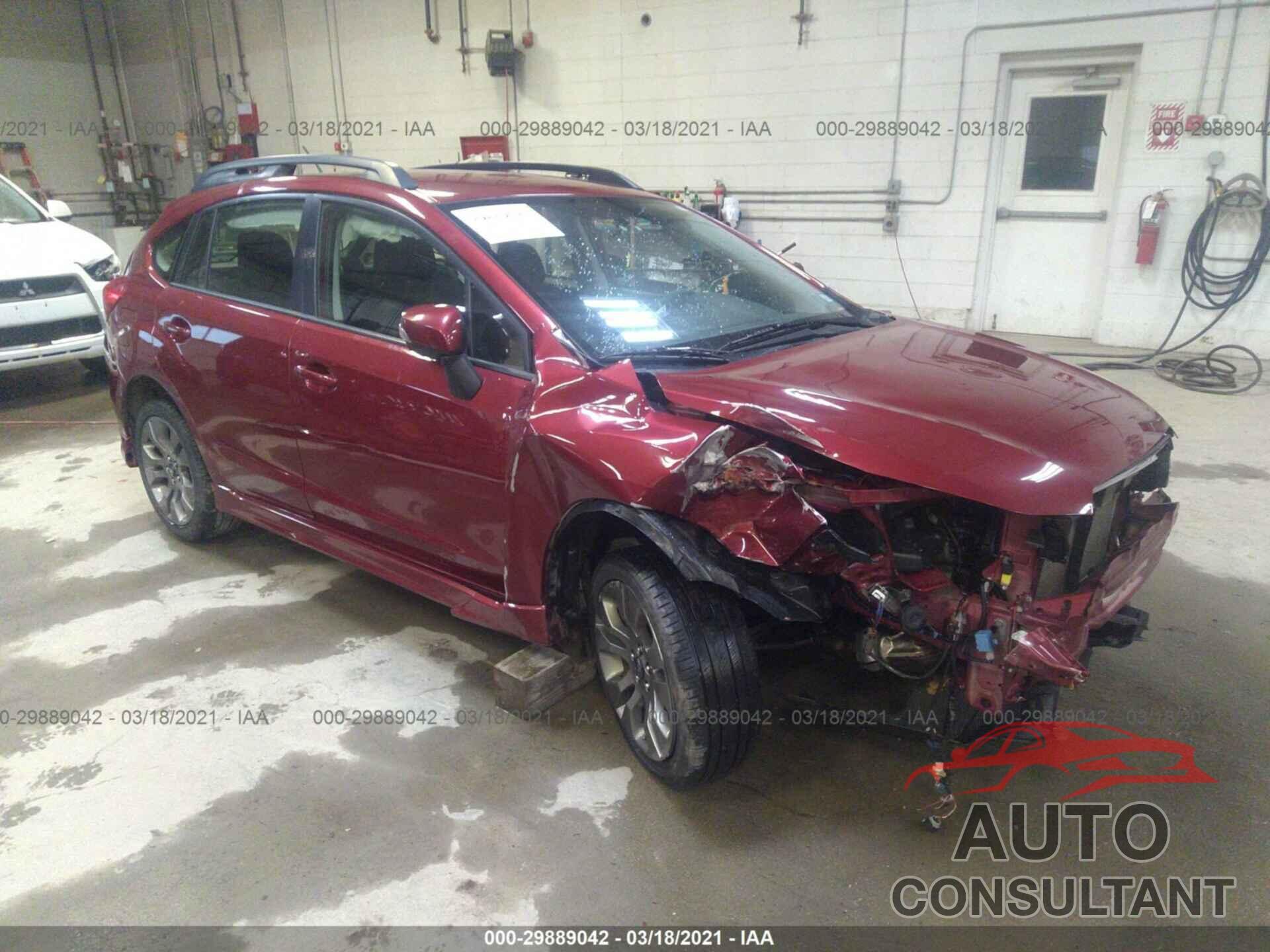 SUBARU IMPREZA WAGON 2016 - JF1GPAP60G9206411