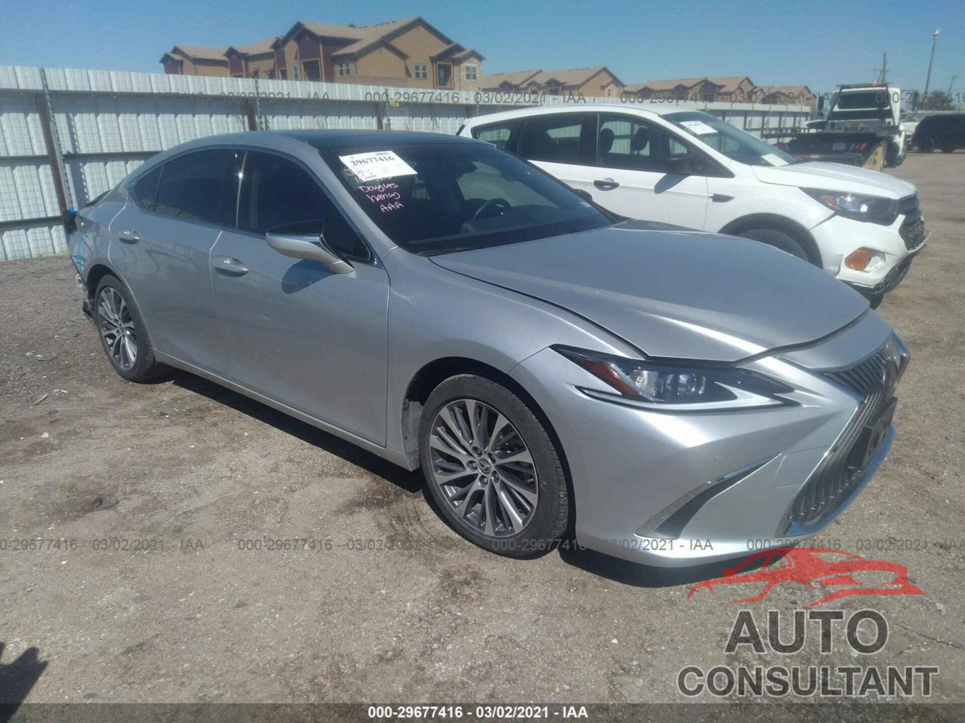 LEXUS ES 2019 - JTHBZ1B18K2001736